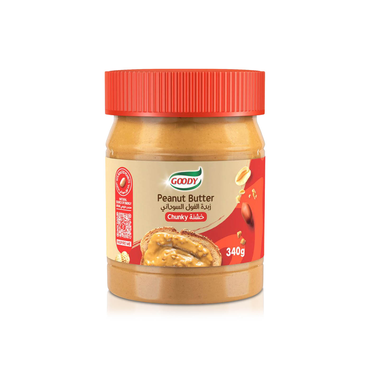 Goody Chunky Peanut Butter 340g
