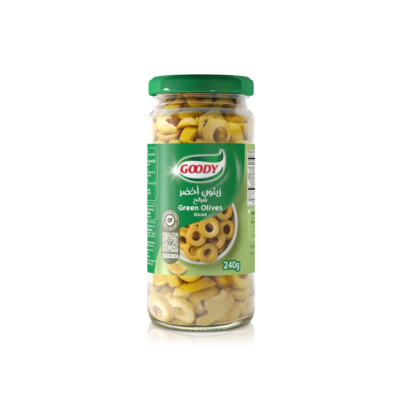 Goody Sliced Green Olives 240g
