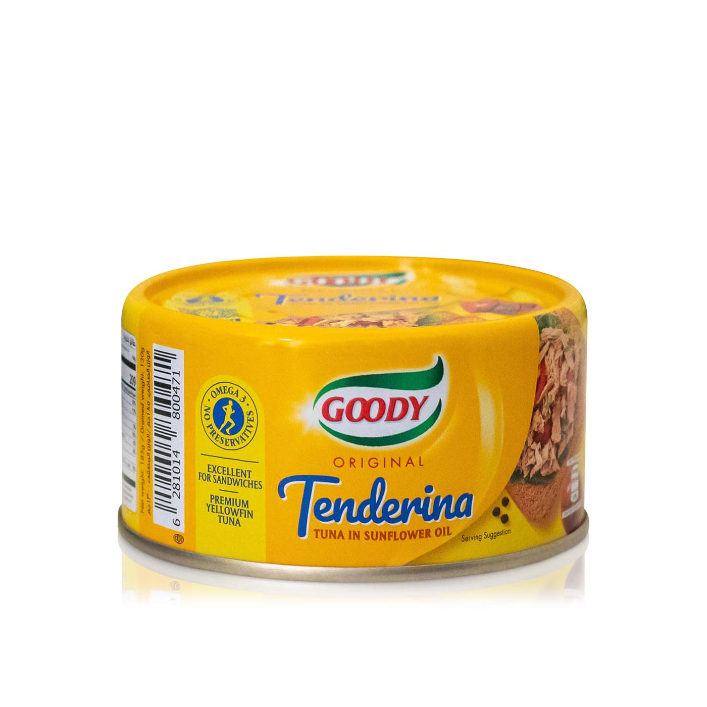Goody Tenderina Yellowfin Tuna in Sunflower Oil 185g