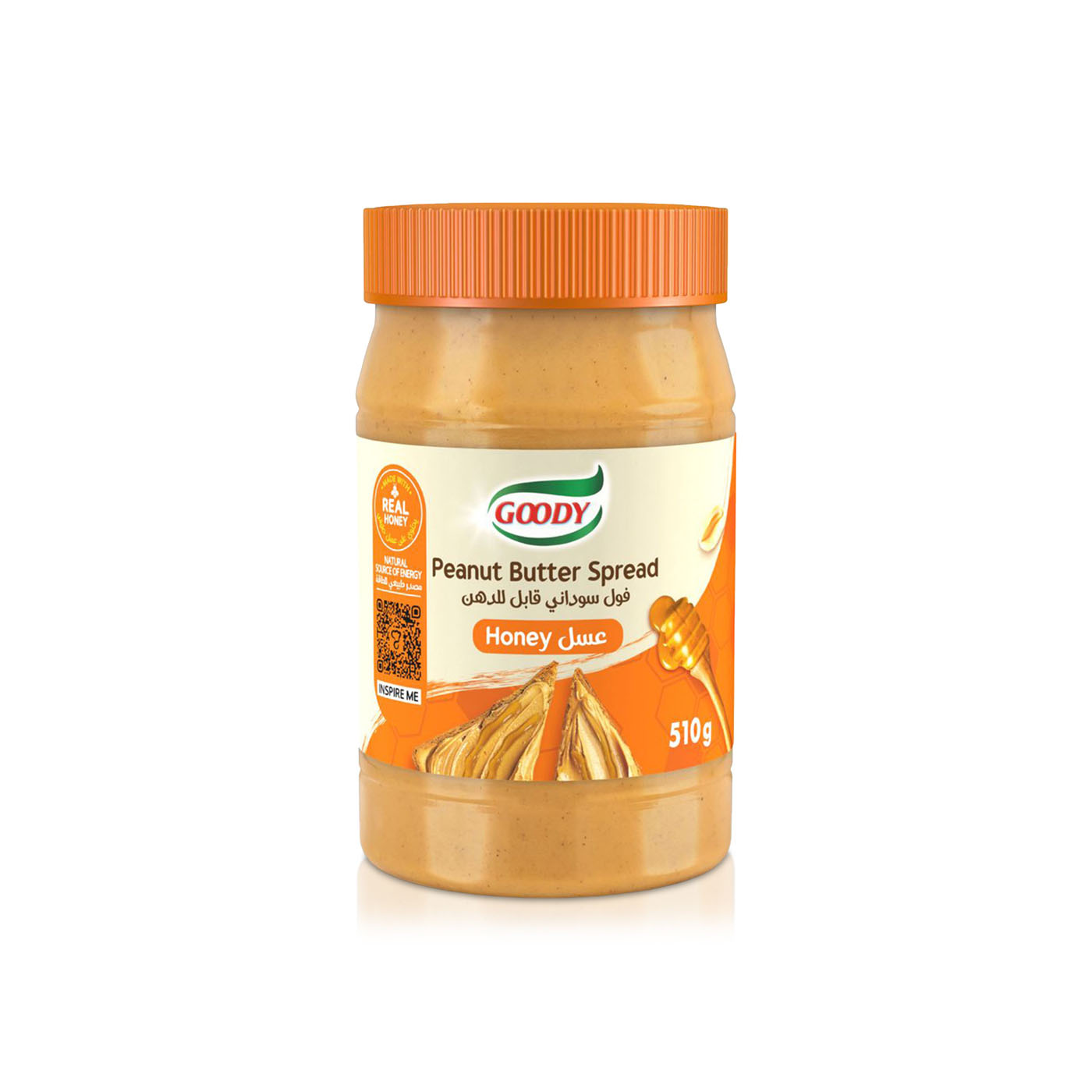 Goody Peanut Butter Spread with Honey 510g