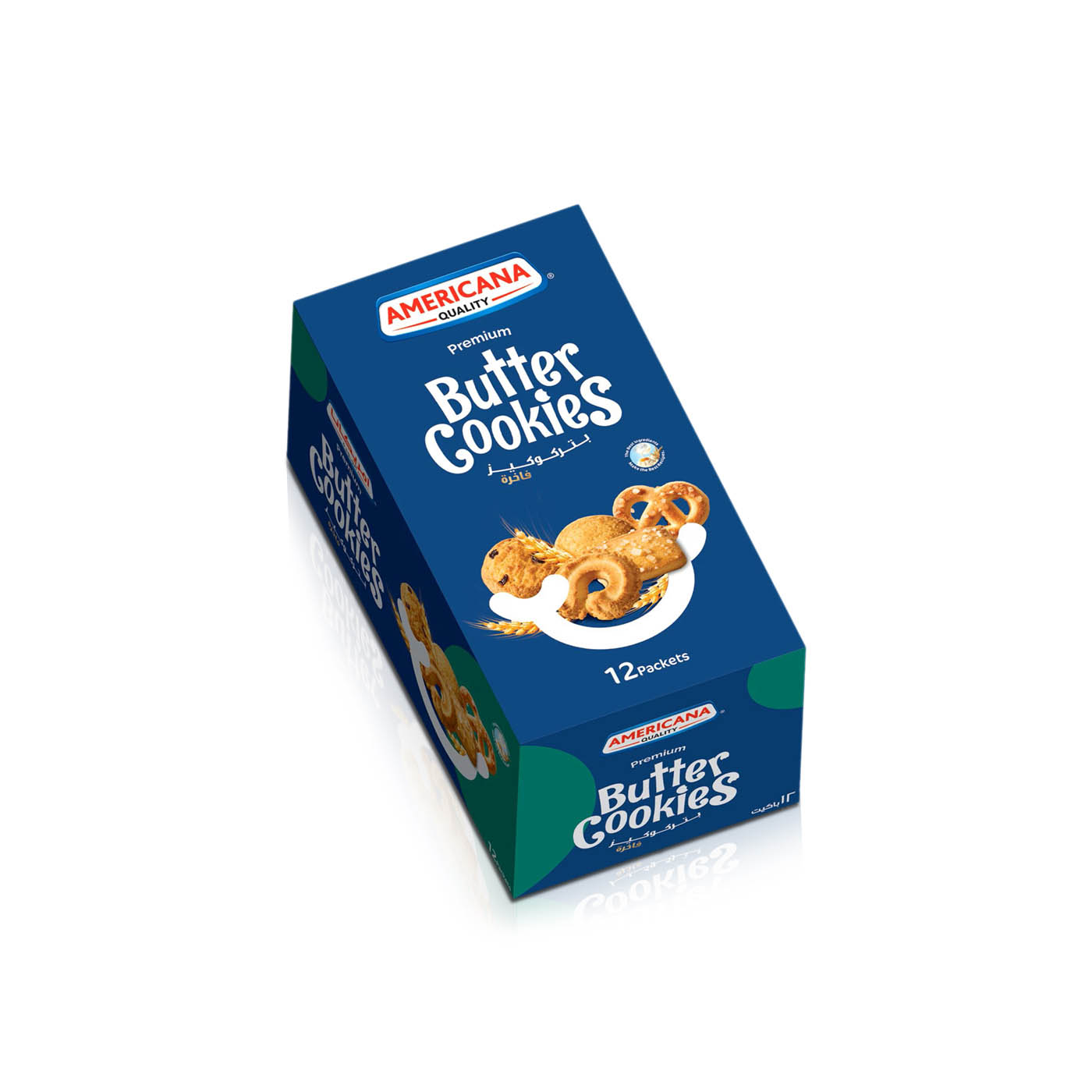 Americana Assorted Butter Cookies 44g x 12