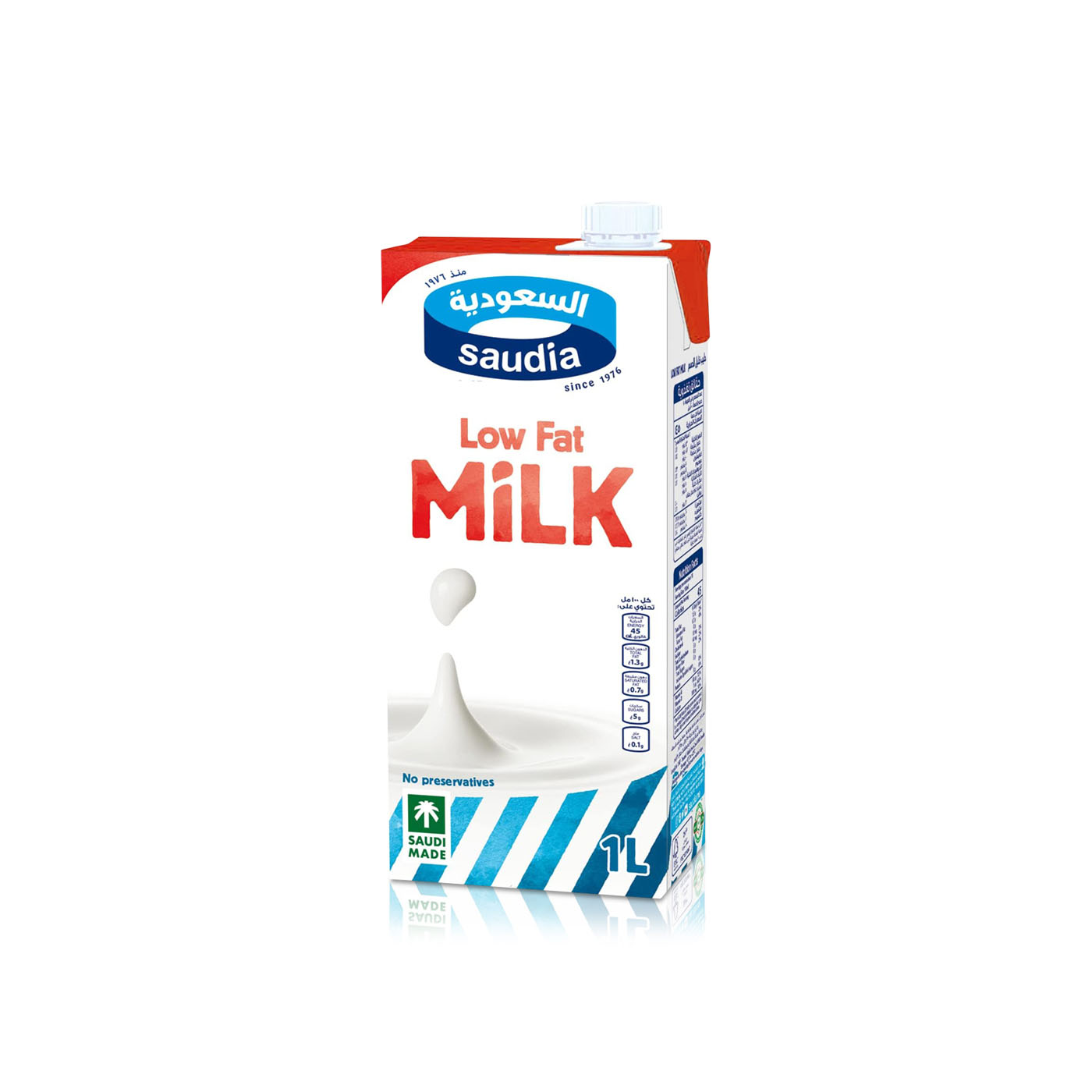 Saudia Low Fat Milk 1 Litre