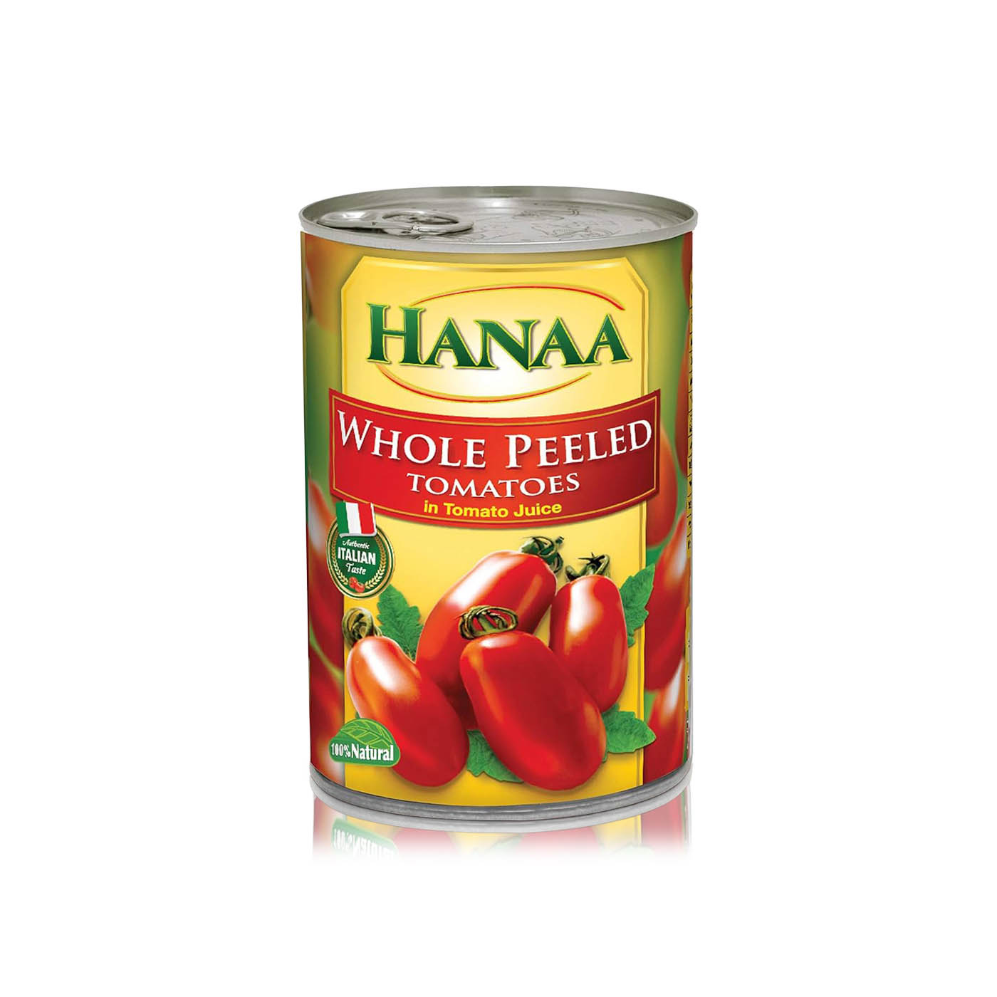 Hanaa Whole Peeled Tomatoes in Tomato Juice 400g