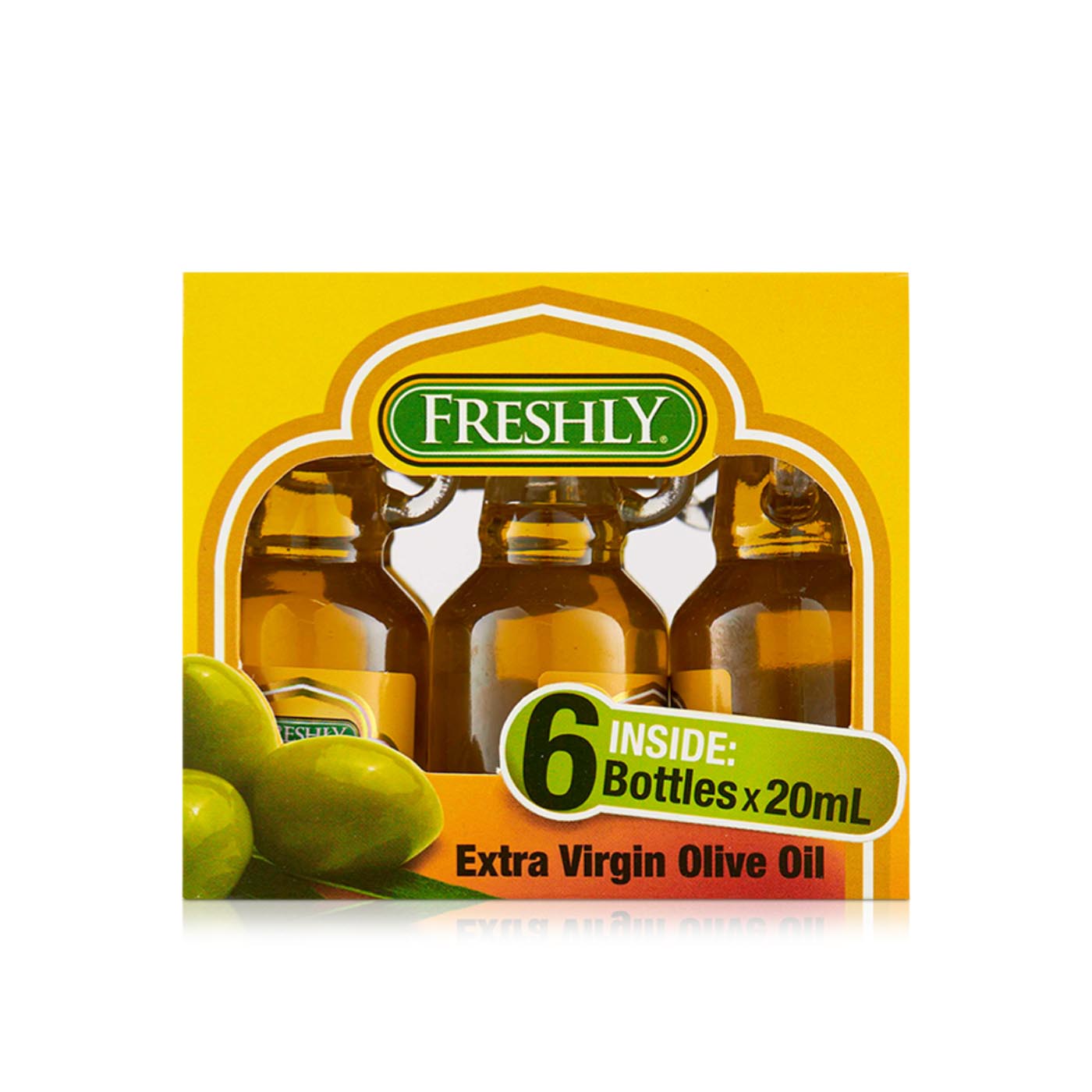 Freshly Extra Virgin Olive Oil 20ml x 6