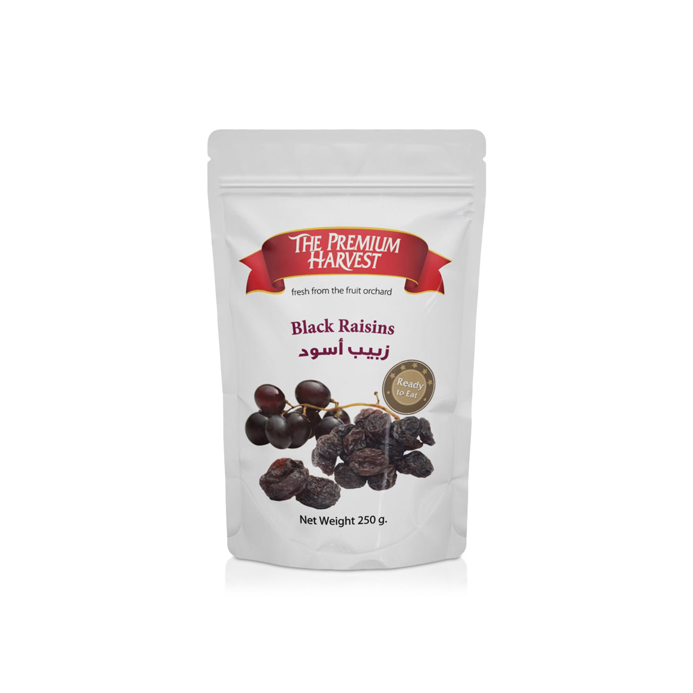 The Premium Harvest Black Raisins 220g