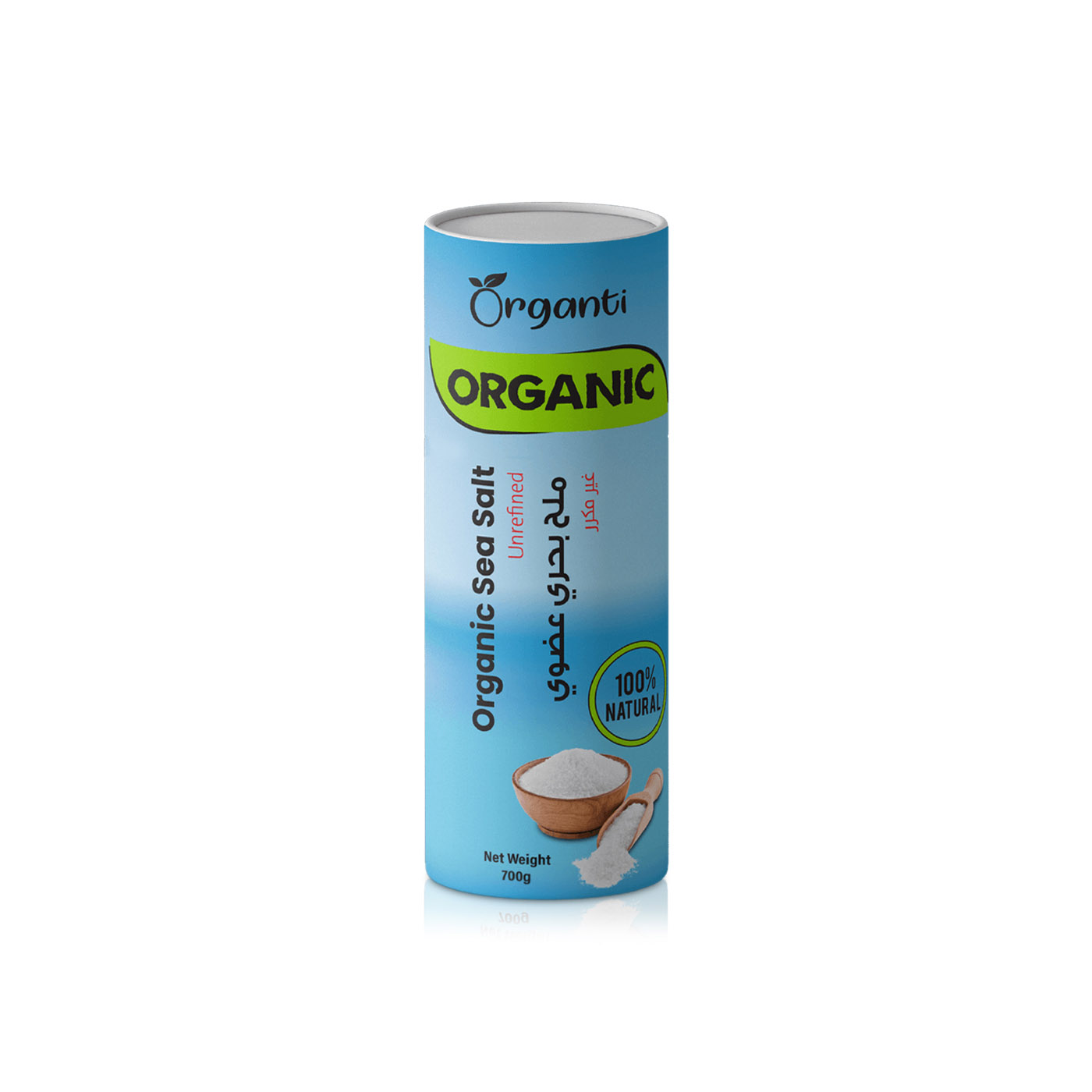 Organti Organic Sea Salt 700g