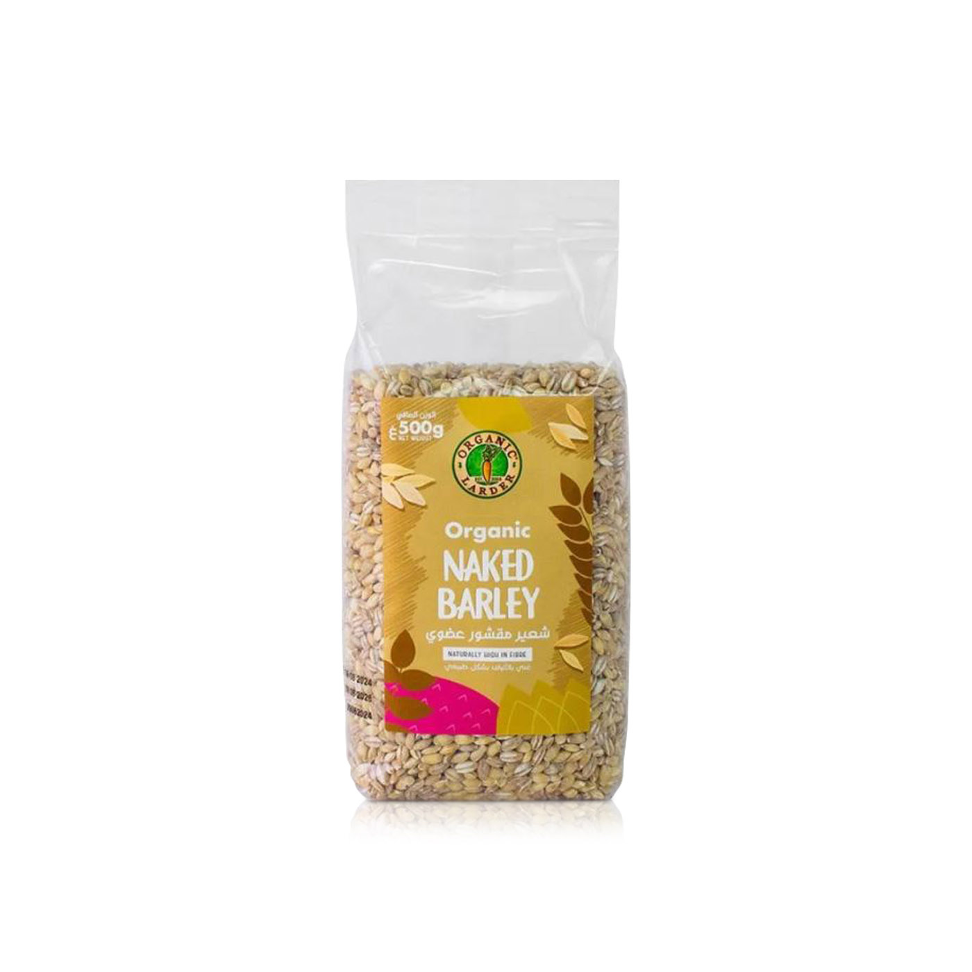 Organic Larder Naked Barley 500g