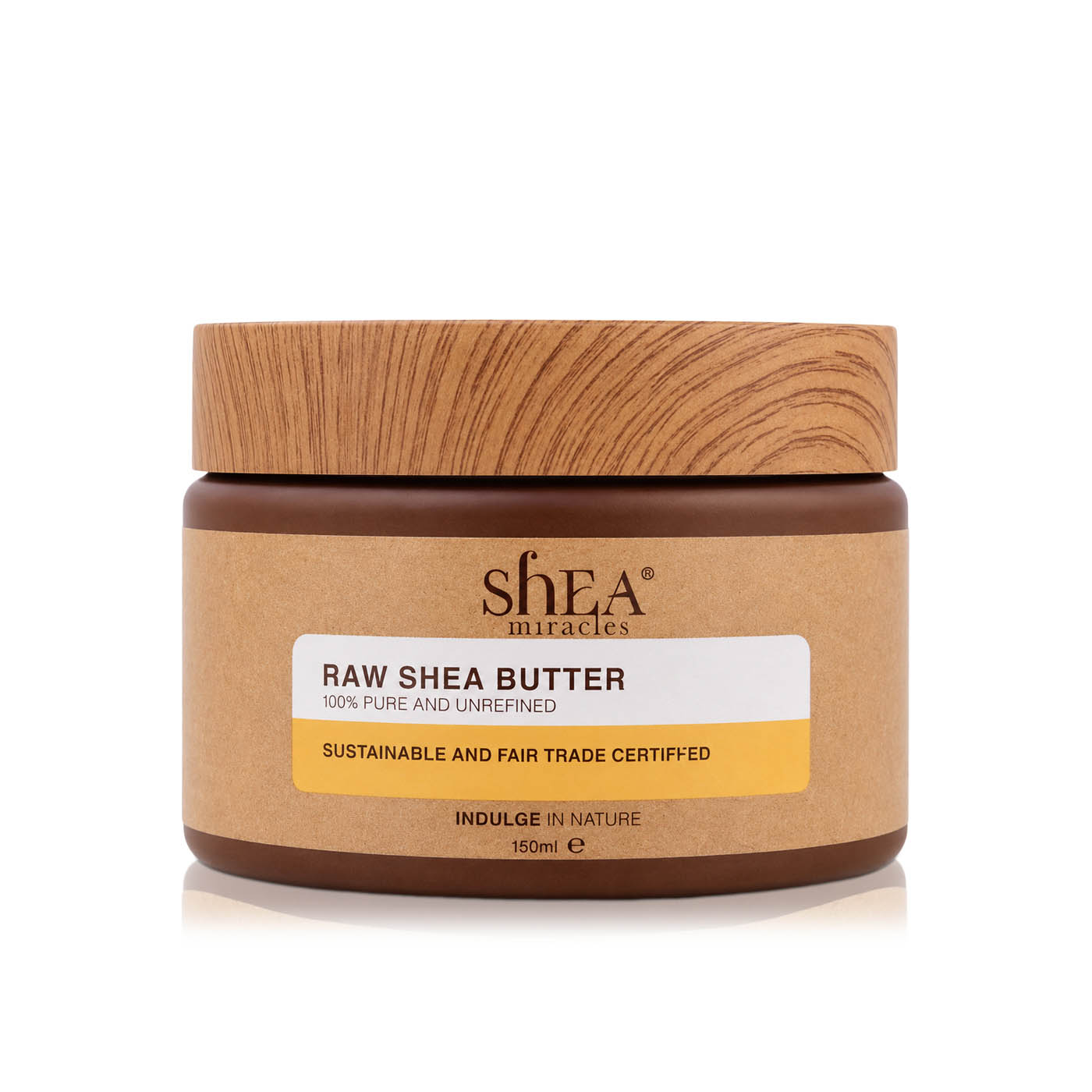 Shea Miracles 100% Raw Shea Butter 150ml