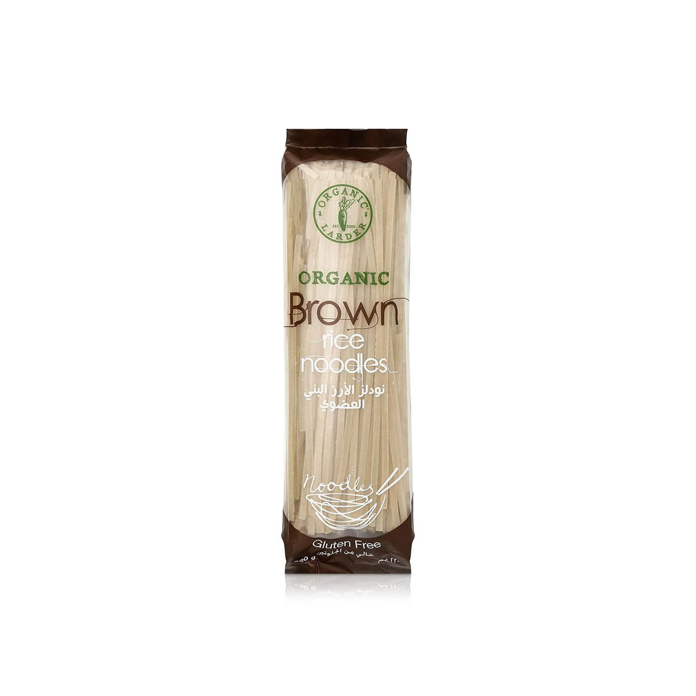Organic Larder Gluten-Free Brown Rice Noodles 220g