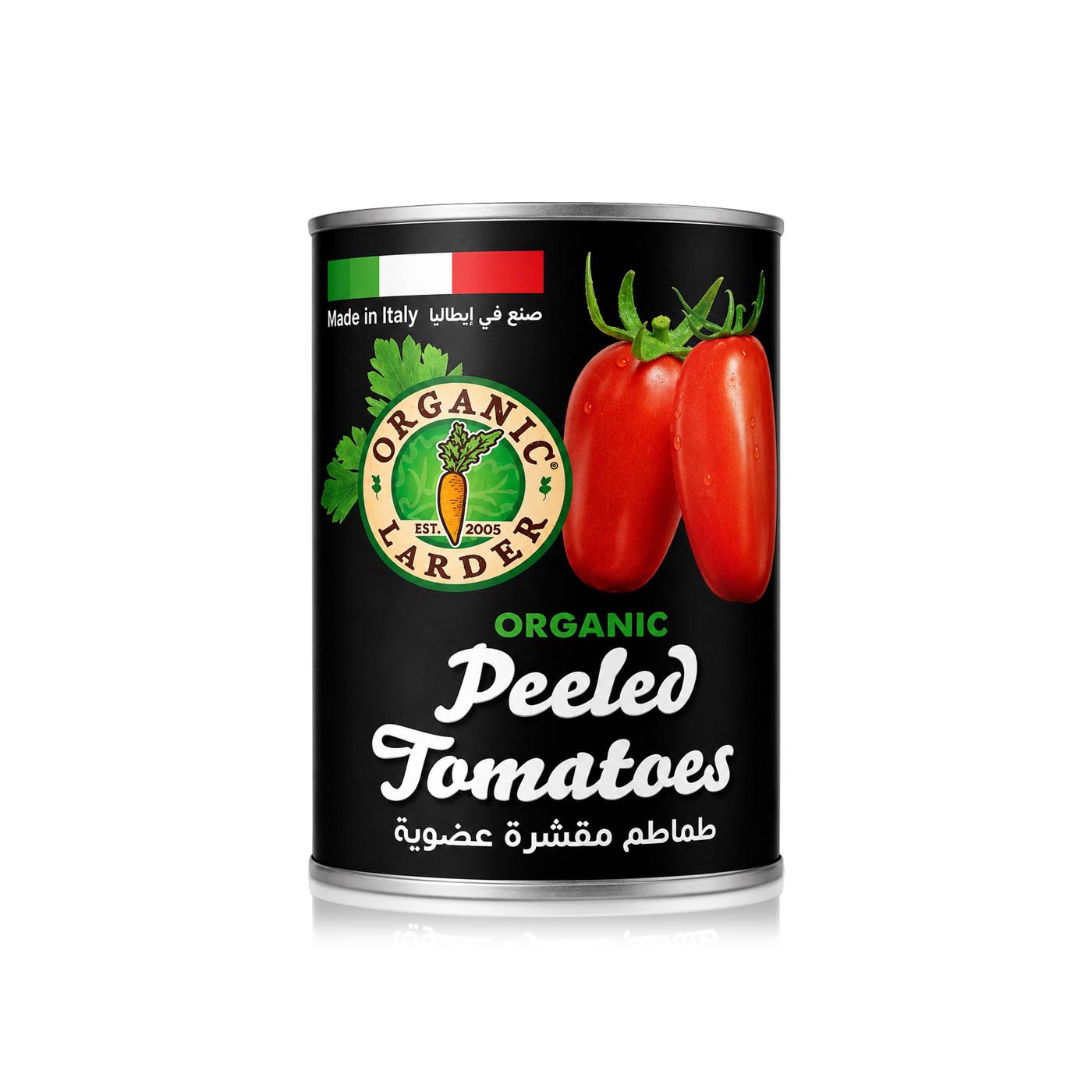 Organic Larder Peeled Tomatoes 400g