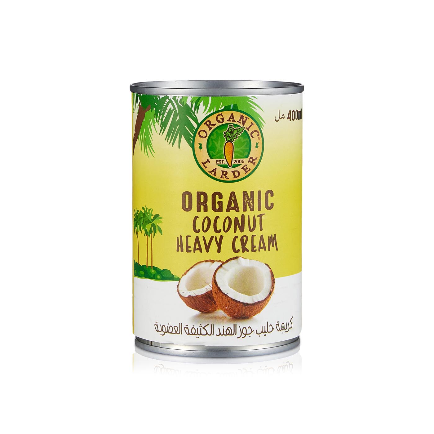 Organic Larder Heavy Coconut Cream 400ml