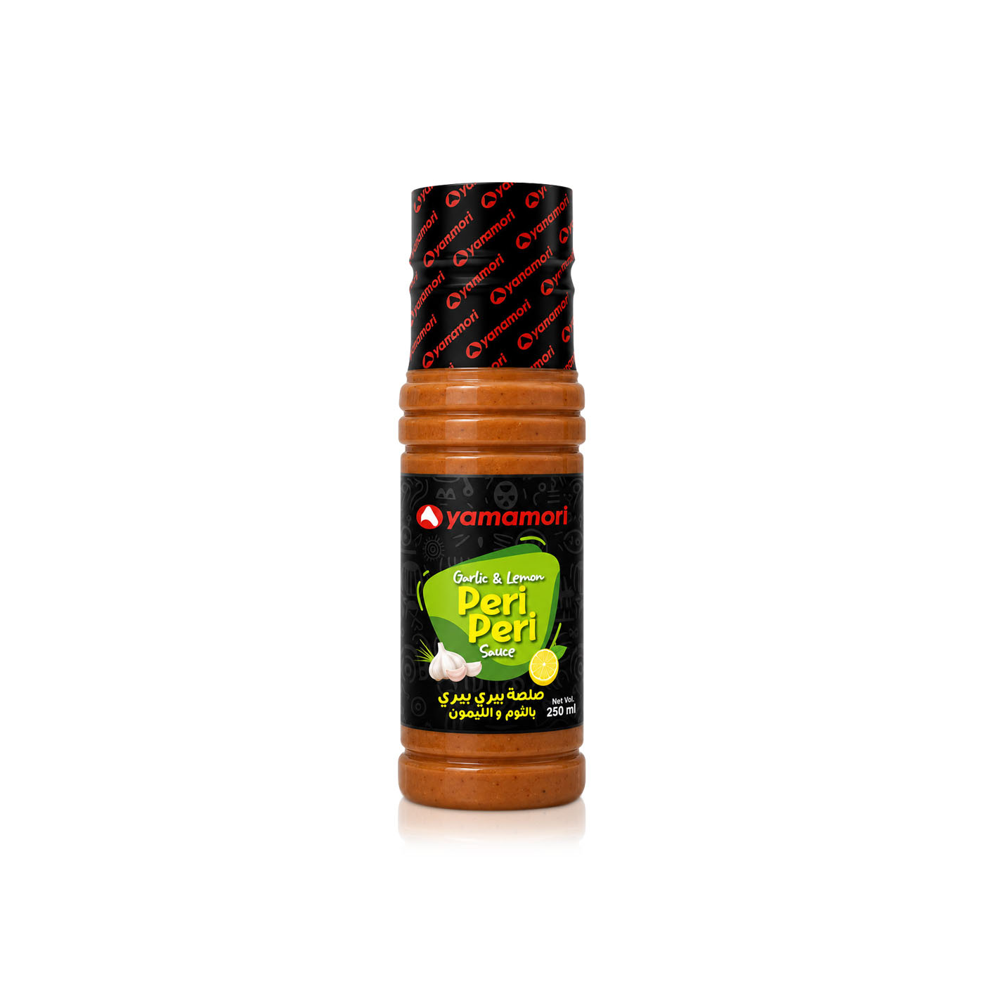 Yamamori Garlic & Lemon Peri Peri Sauce 250ml