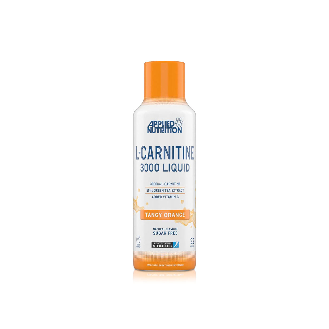 Applied Nutrition Tangy Orange L-Carnitine 3000 Liquid 480ml