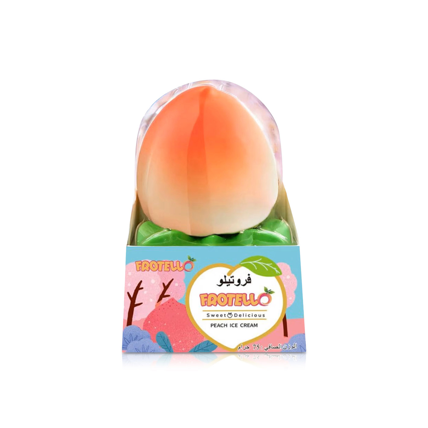 Frutello Peach Ice Cream 75g
