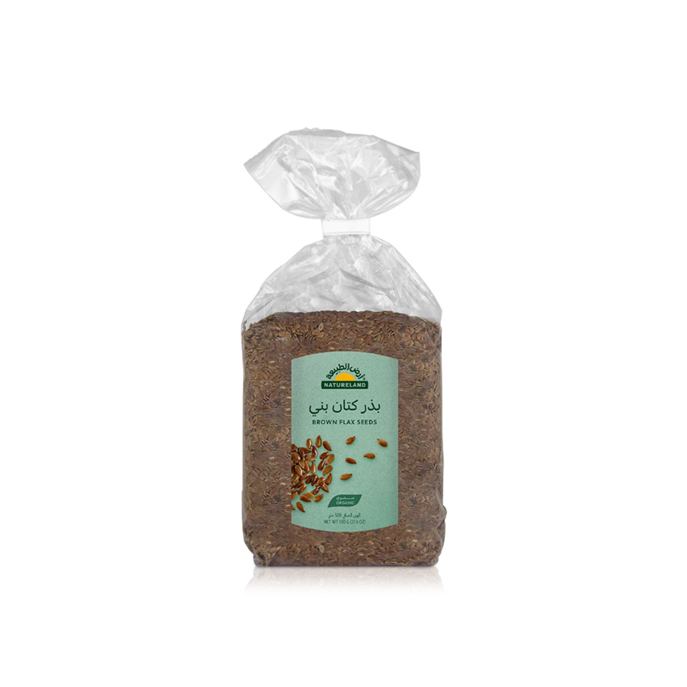 Natureland Brown Flax Seeds 500g