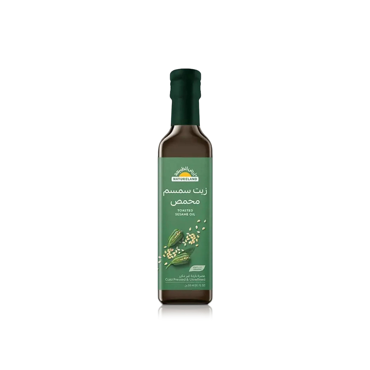 Natureland Organic Toasted Sesame Oil 250ml