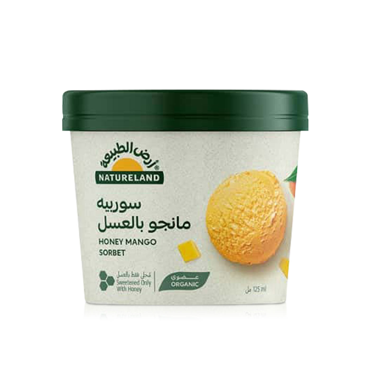 Natureland Organic Honey Mango Sorbet 125ml
