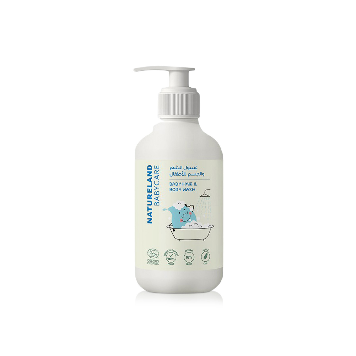 Natureland Babycare Hair & Body Wash 500ml