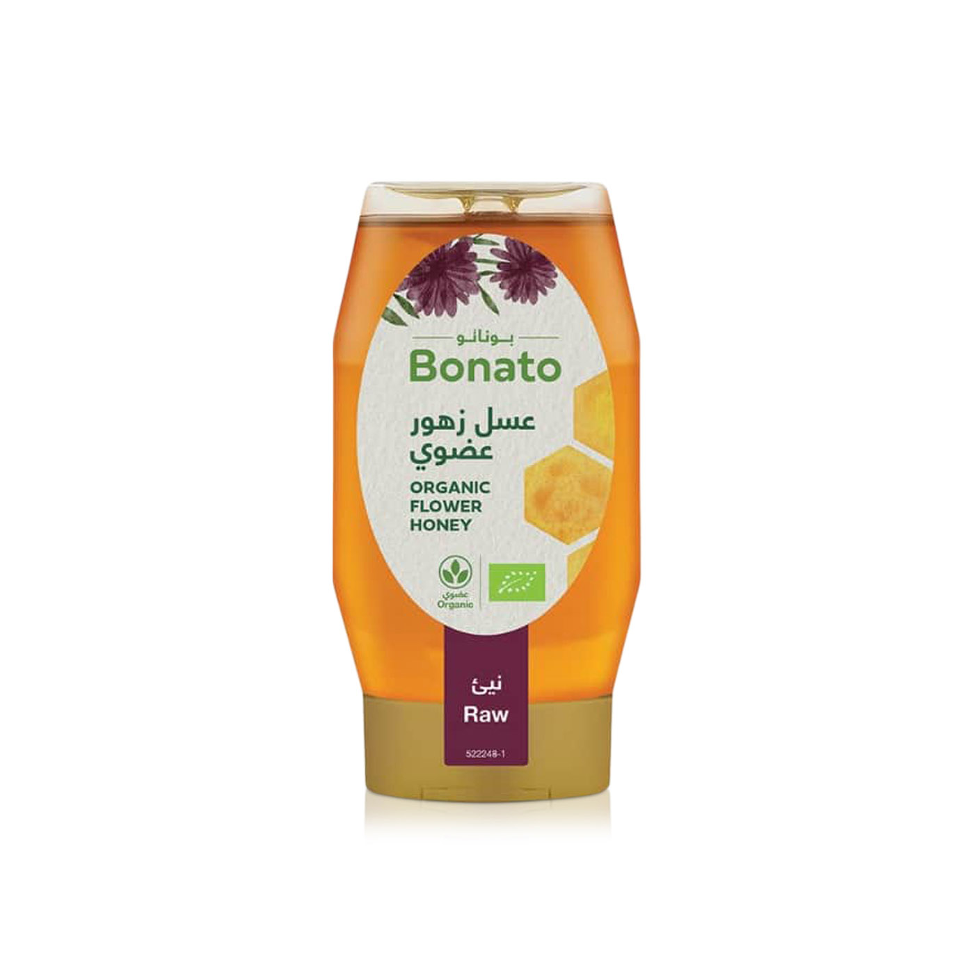 Bonato Organic Flower Honey 350g