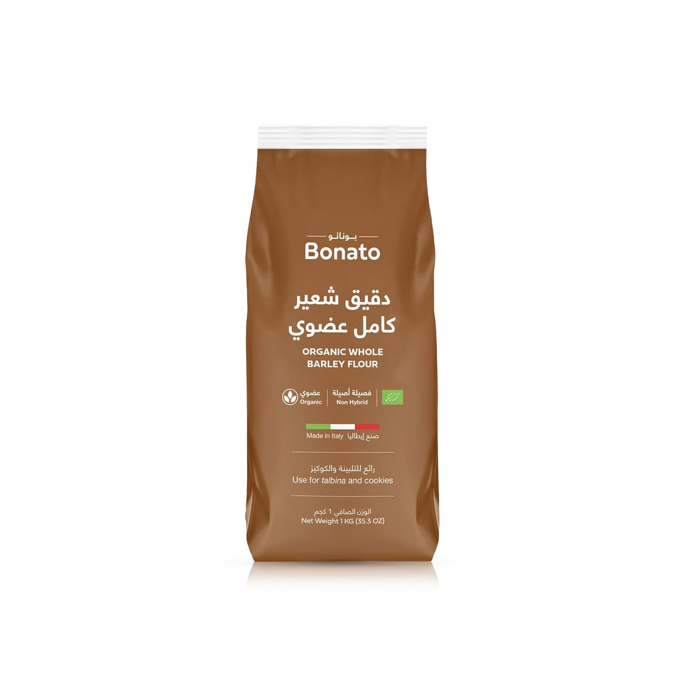 Bonato Organic Whole Barley Flour 1kg