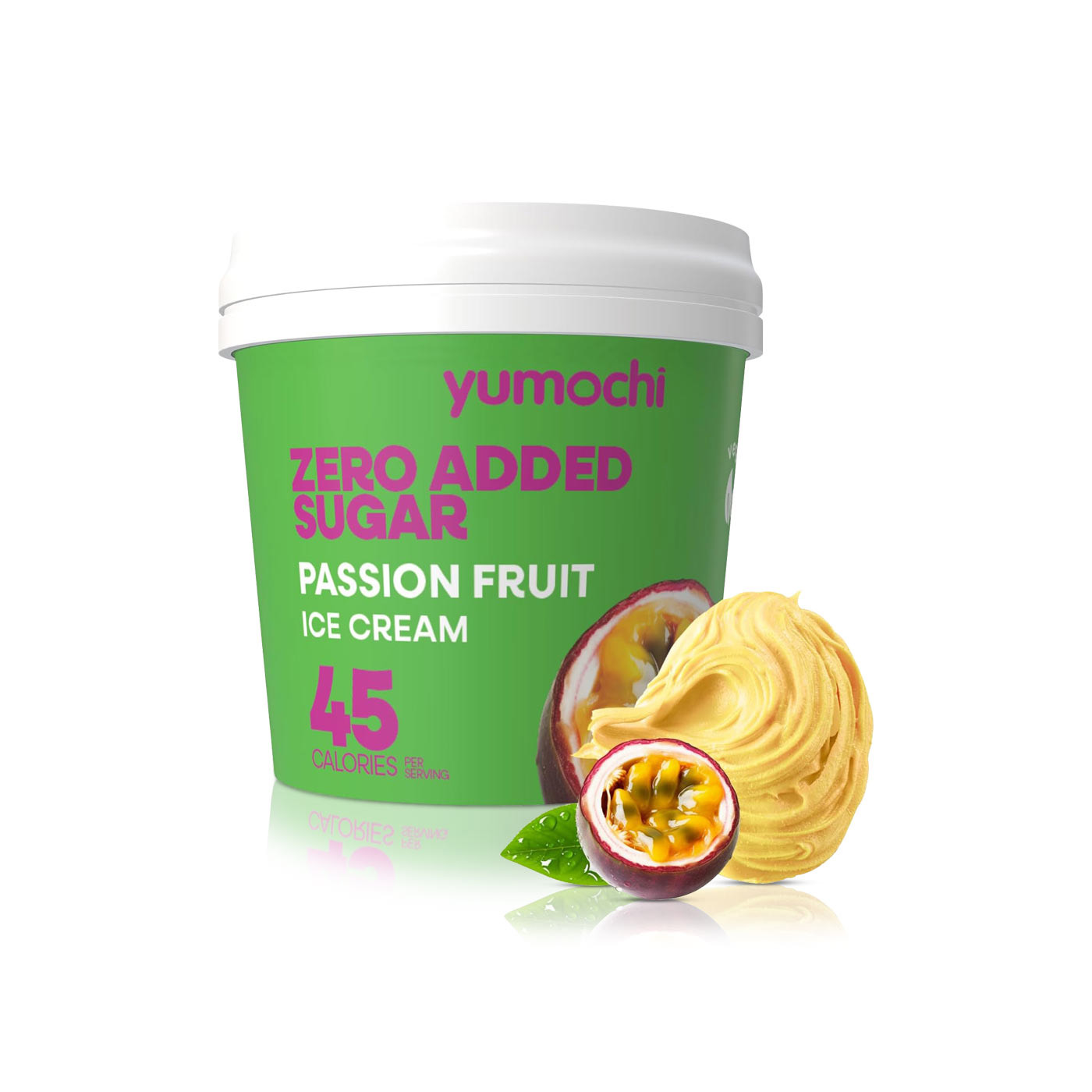 Yumochi Vegan Passion Fruit Ice Cream 300ml