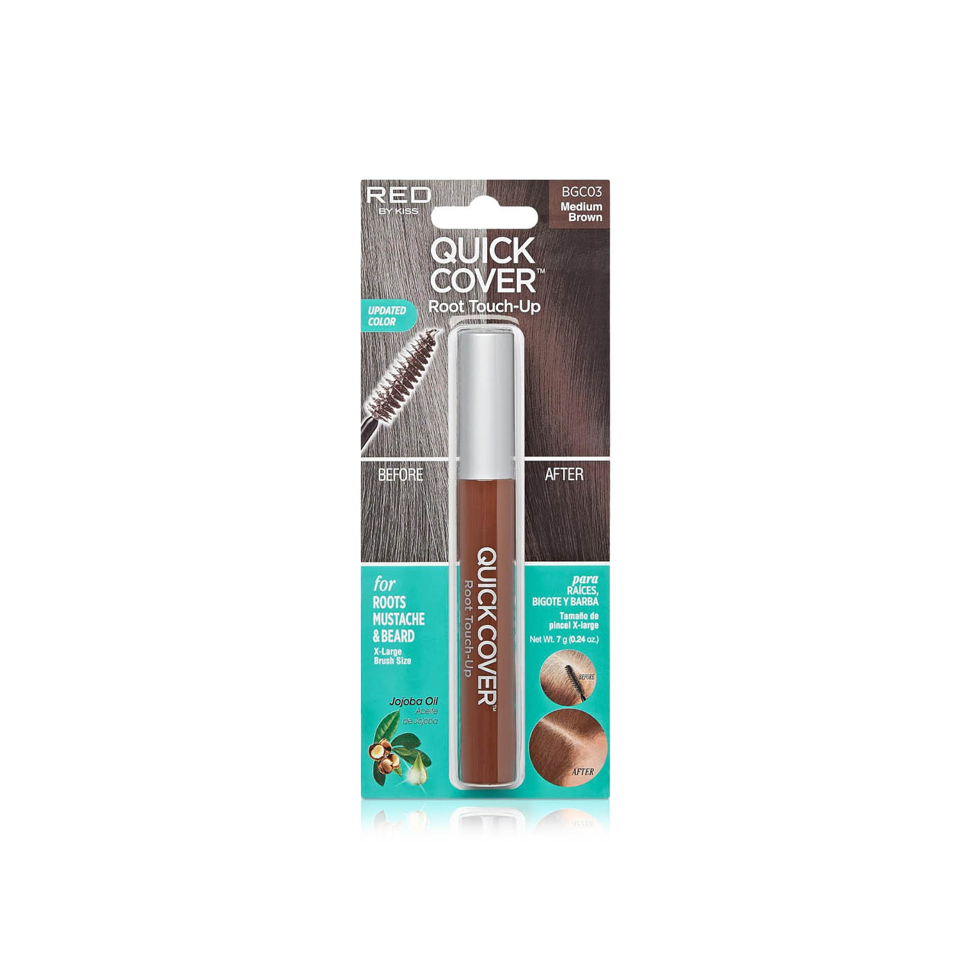 KISS Quick Cover Root Touch Up Medium Brown BGC03