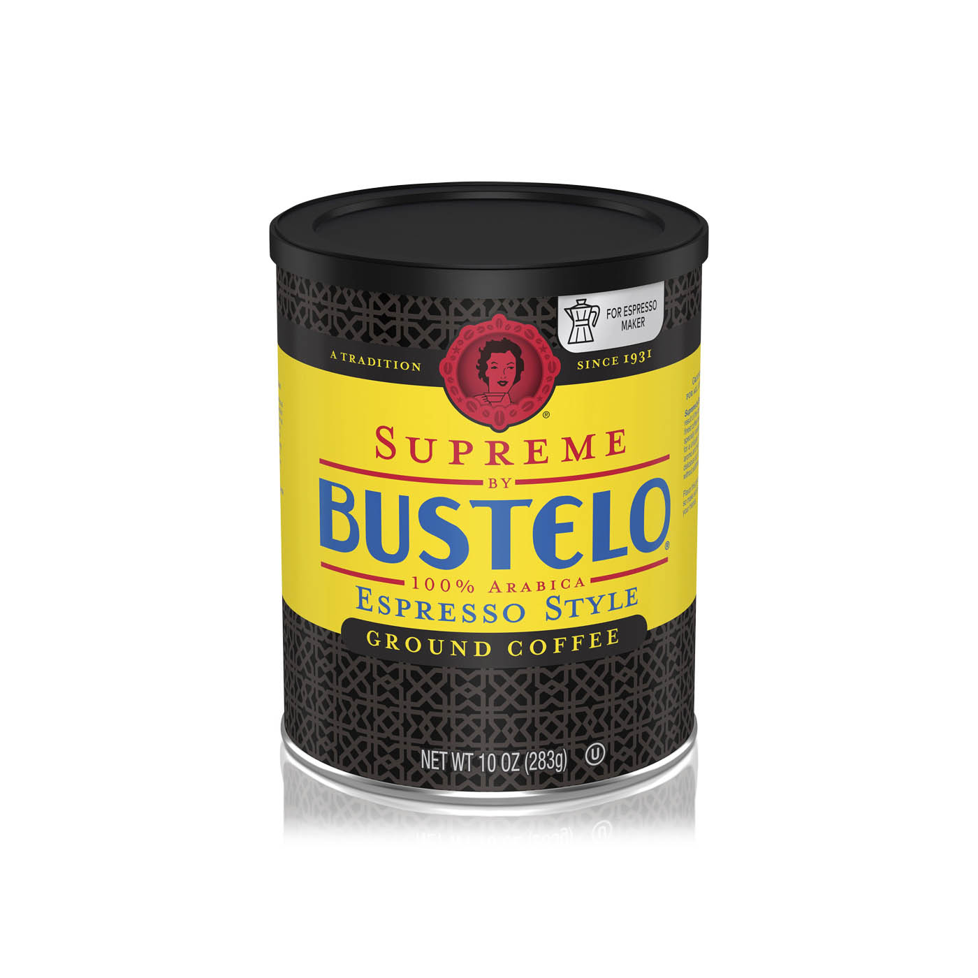 Bustelo Supreme Espresso Ground Coffee 283g