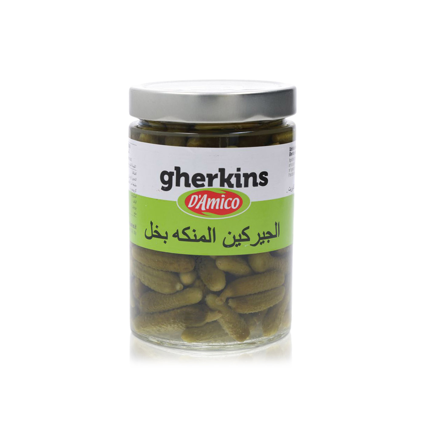 D'Amico Gherkins in Vinegar 540g