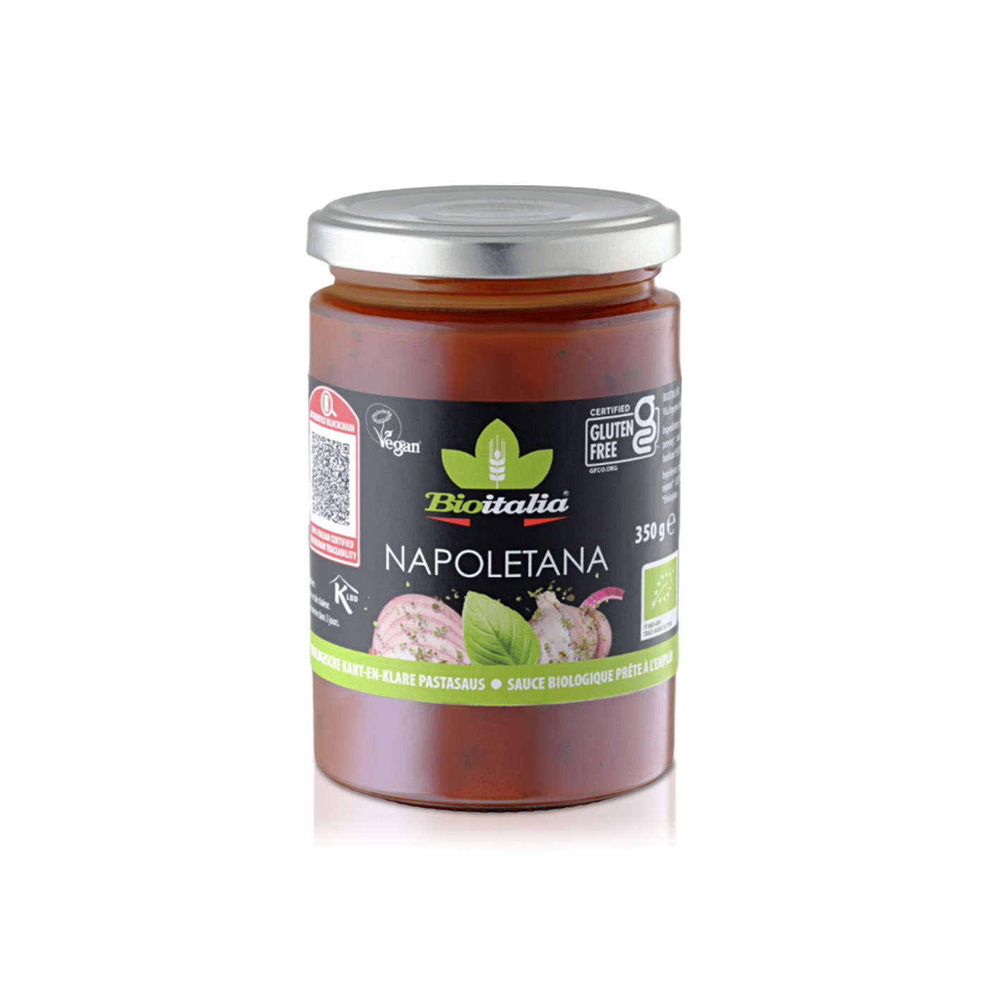 Bioitalia Gluten-Free Napoletana Sauce 350g