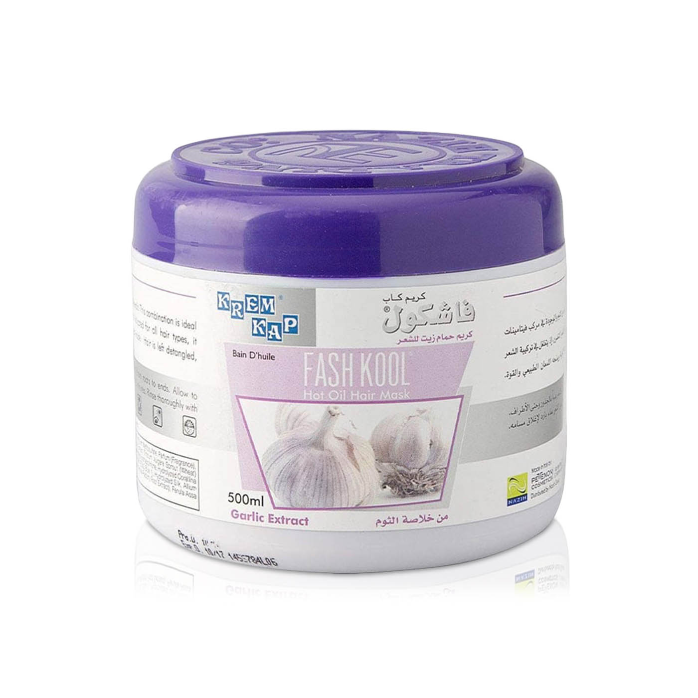 Fash Kool Hot Oil Hair Mask with Garlic 500ml
