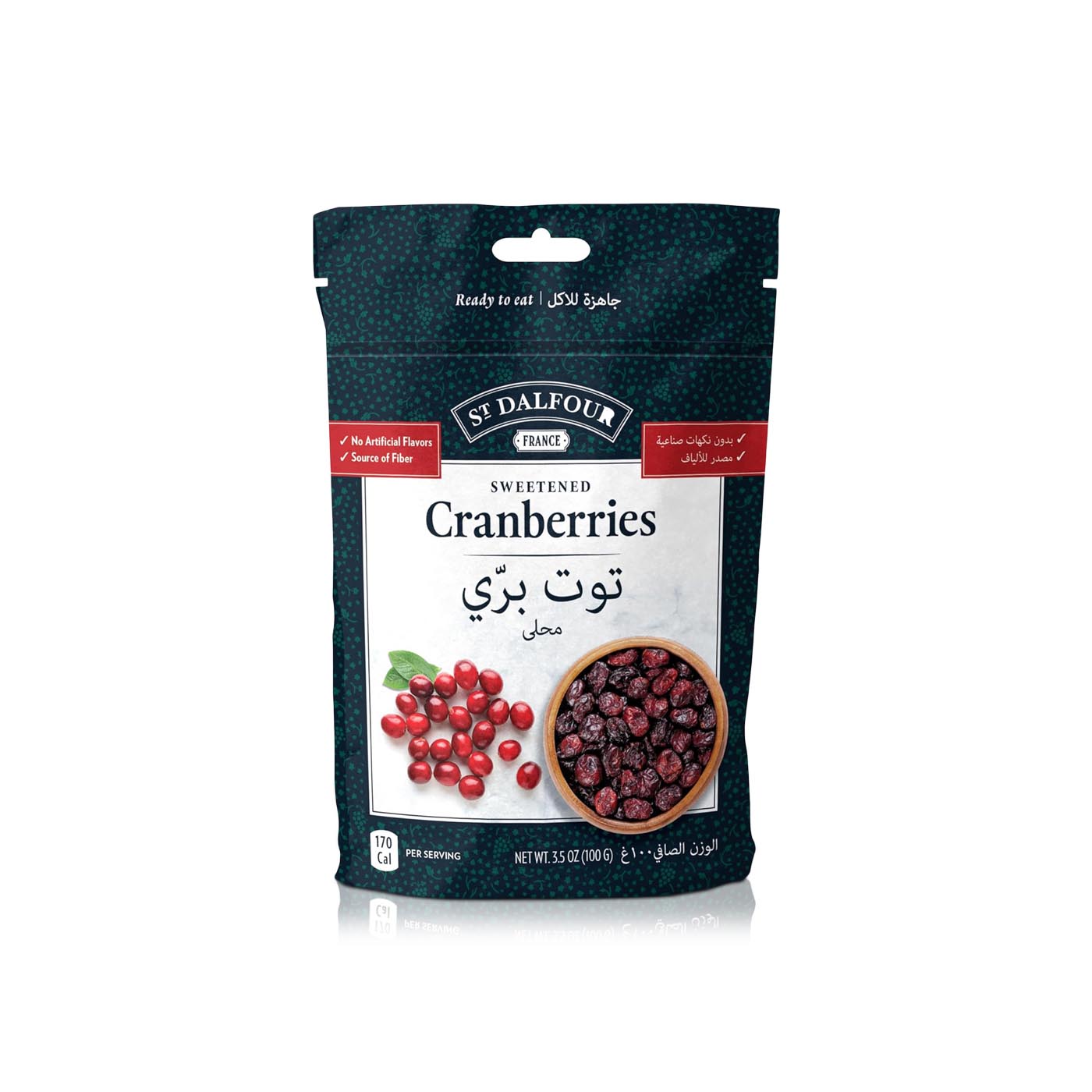 St Dalfour Dried Cranberries 100g