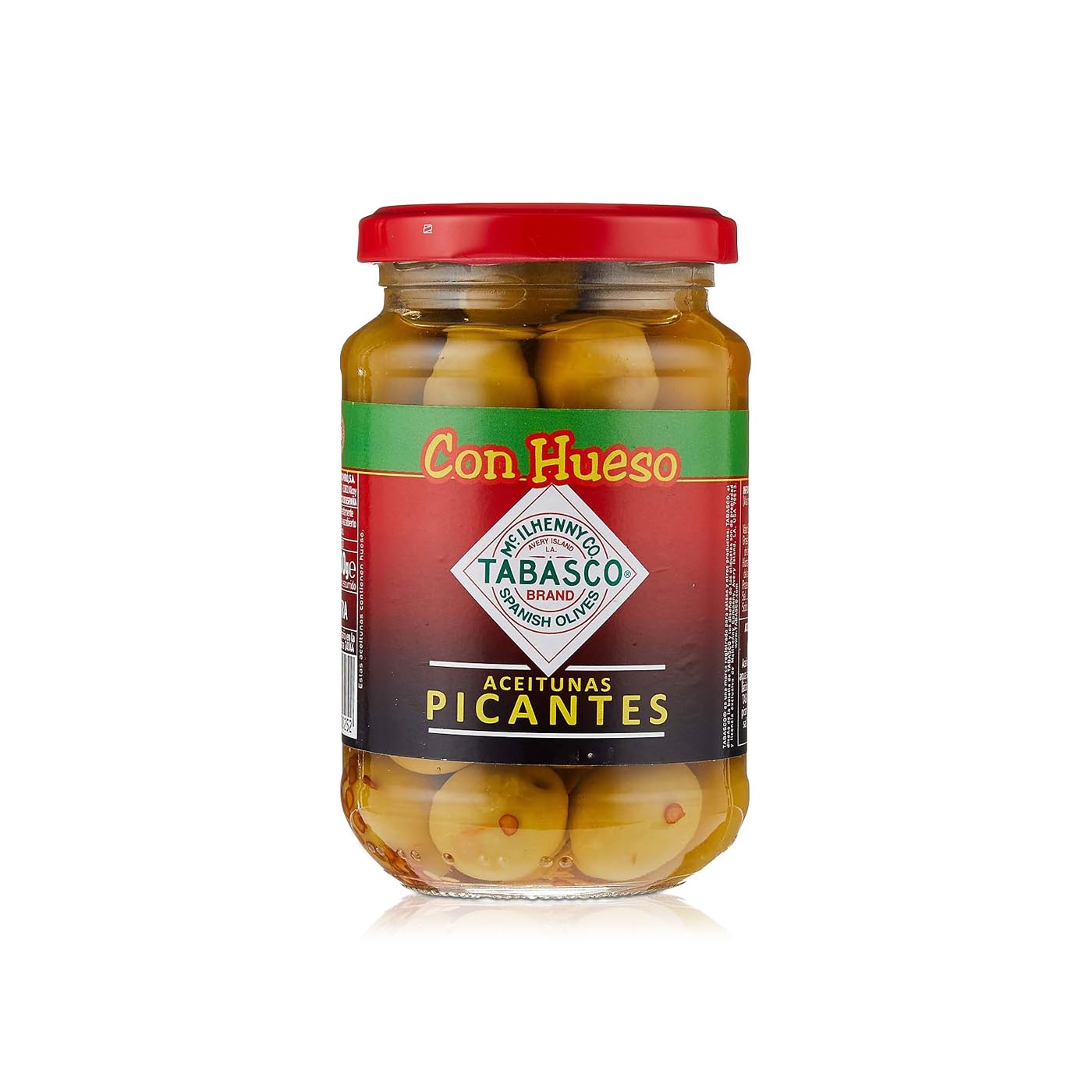 Tabasco Hot & Spicy Whole Olives 340g