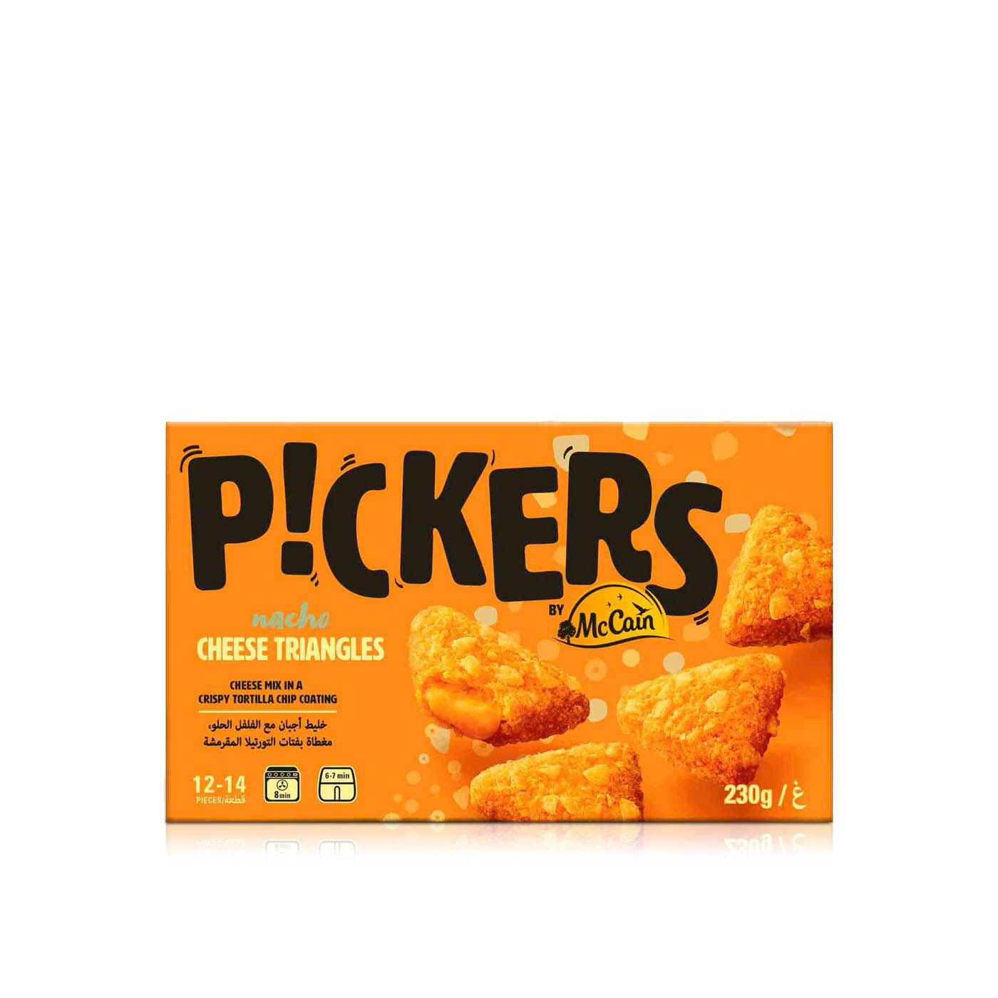 McCain Pickers Frozen Nacho Cheese Triangles 230g
