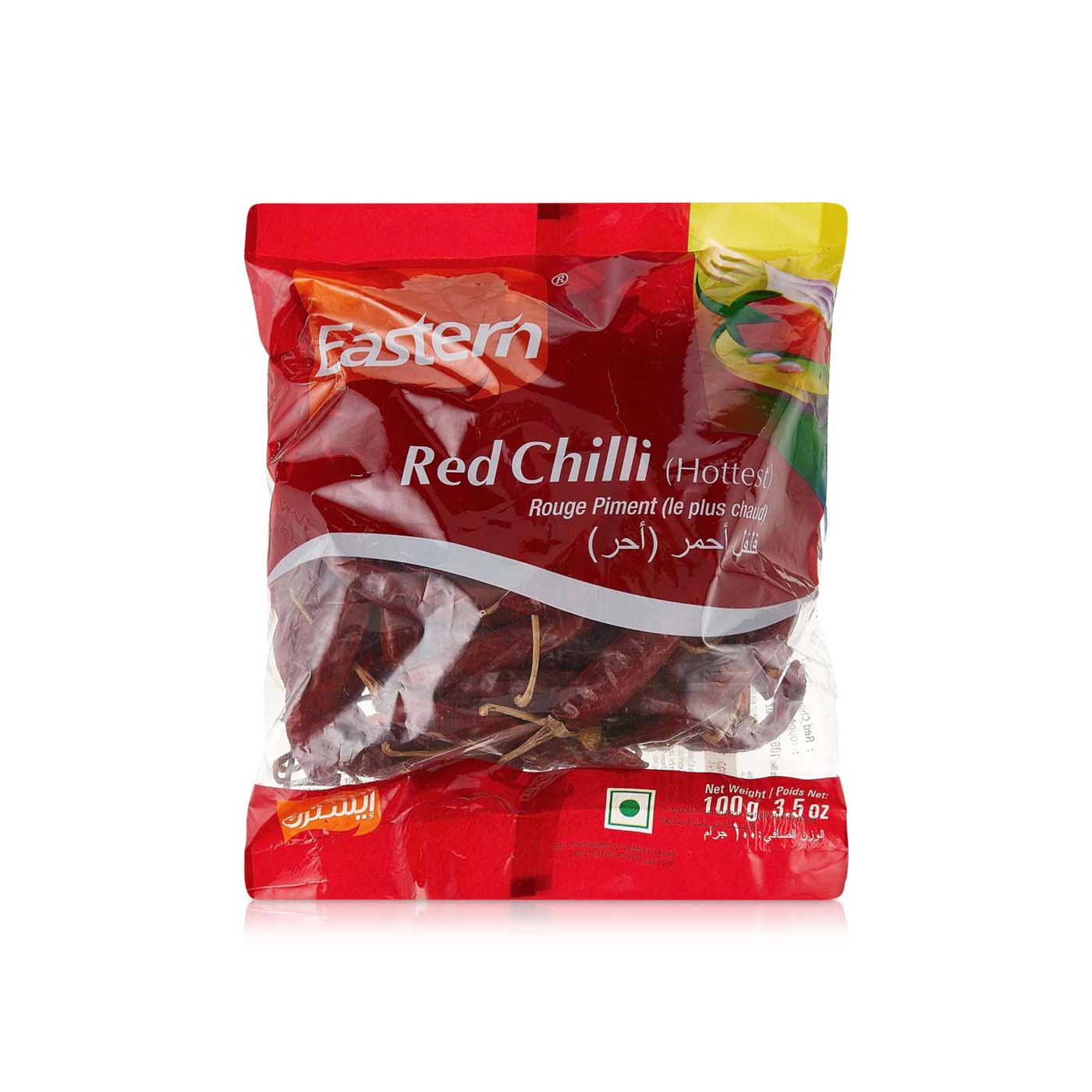 Eastern Dried Whole Red Chilli 100g