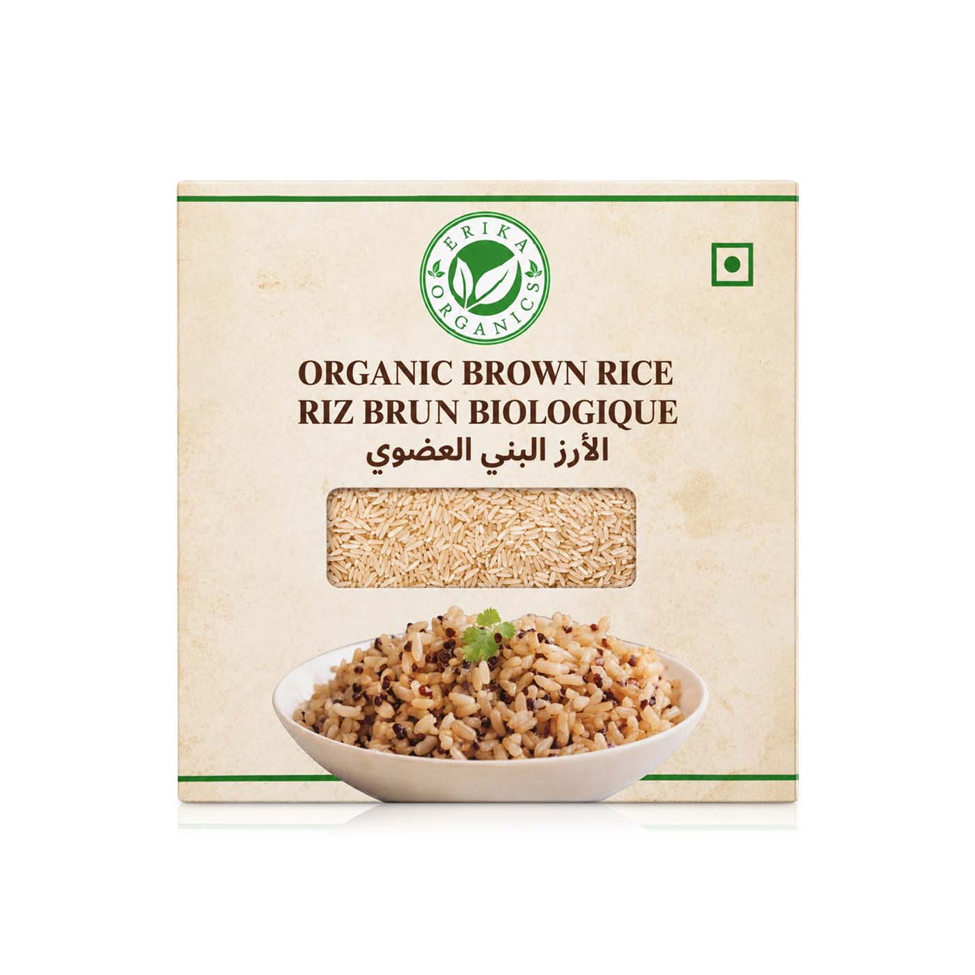 Erika Organics Brown Rice 1kg