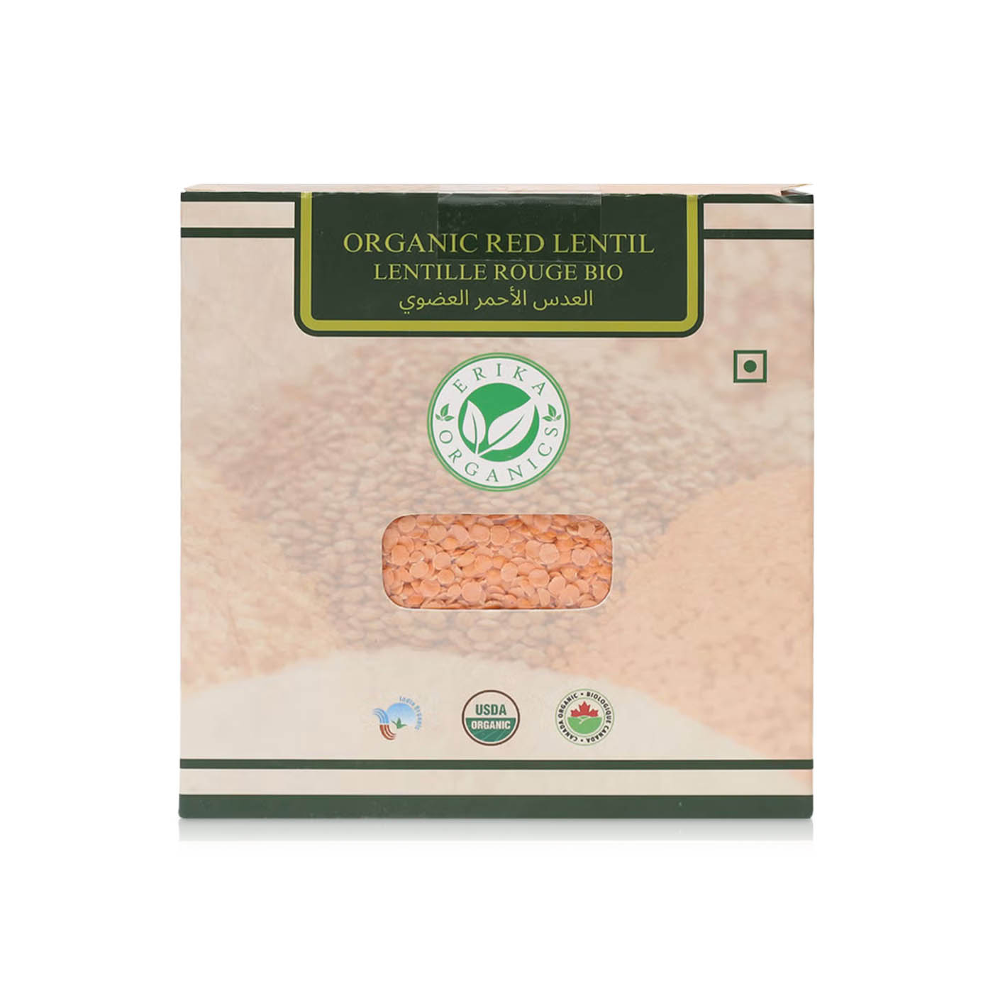 Erika Organics Red Lentils 1kg