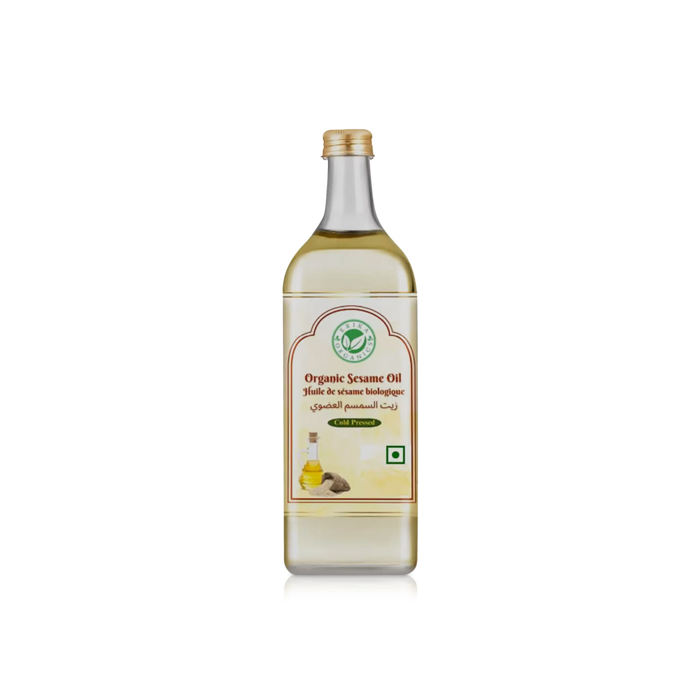 Erika Organics Cold Pressed Sesame Oil 500ml