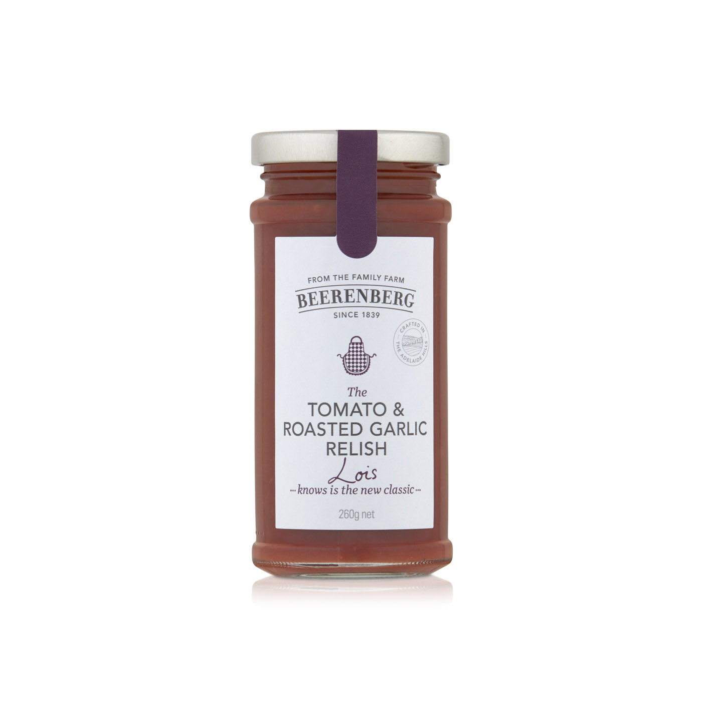Beerenberg Tomato & Roasted Garlic Relish Sauce 300ml