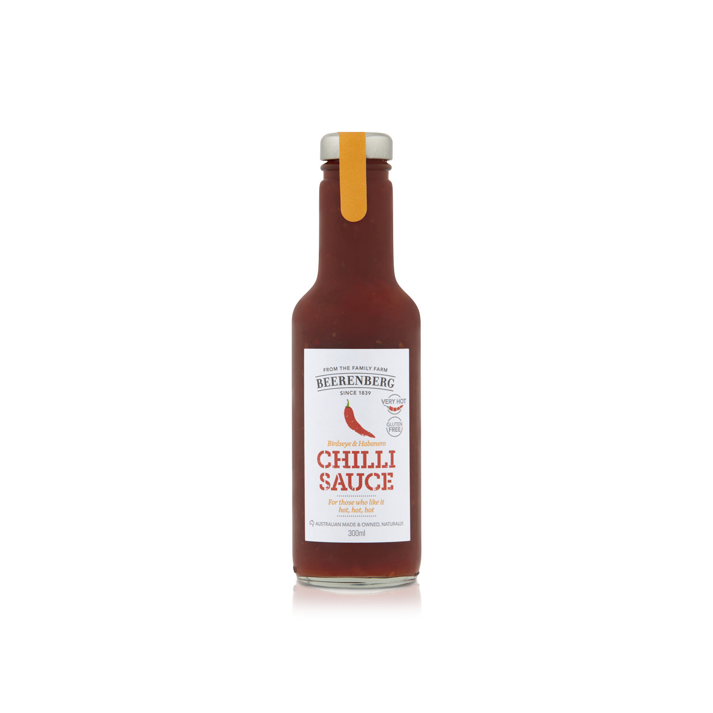 Beerenberg Gluten-free Chilli Sauce 300ml