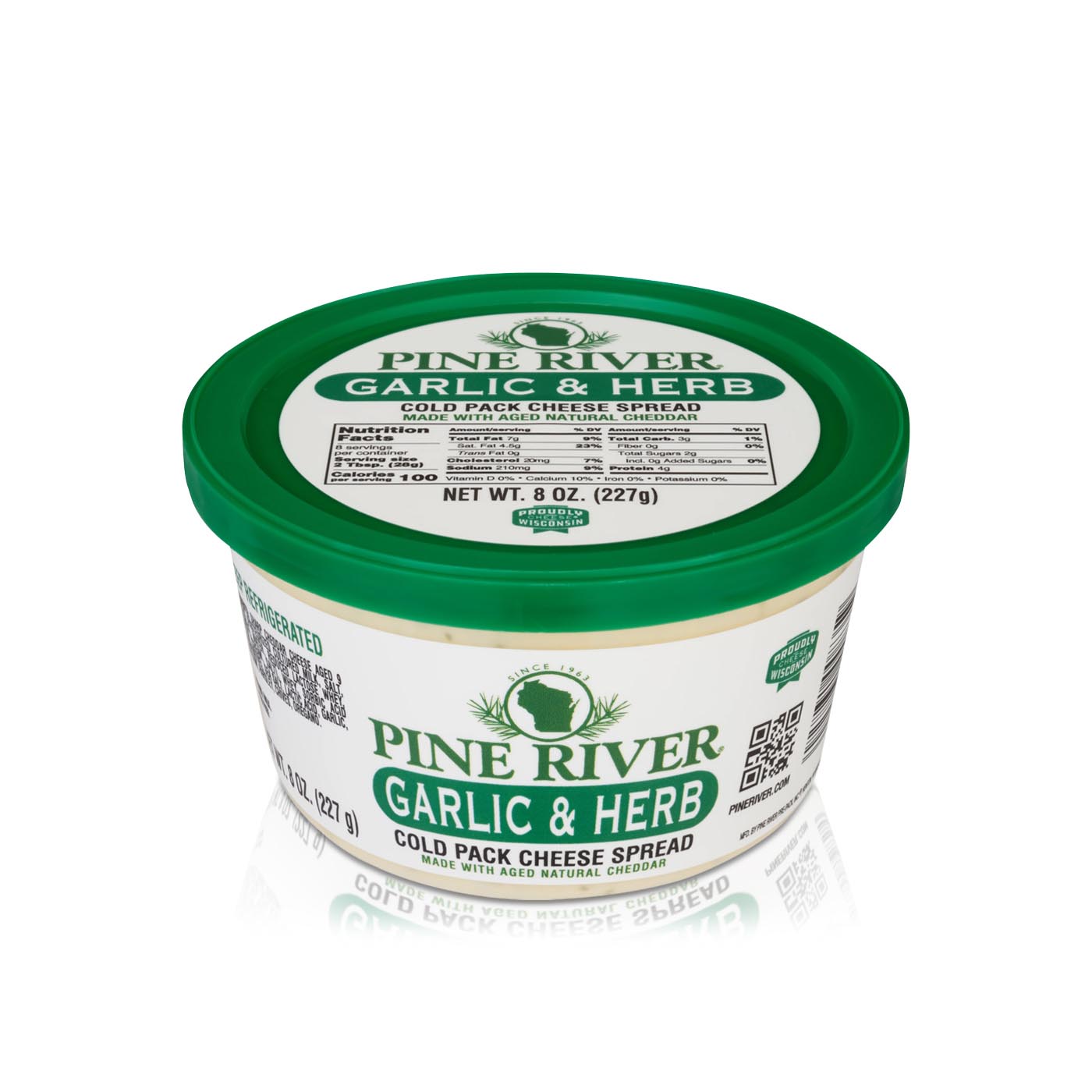 Pine River Garlic & Herb Cheese Dip 255g