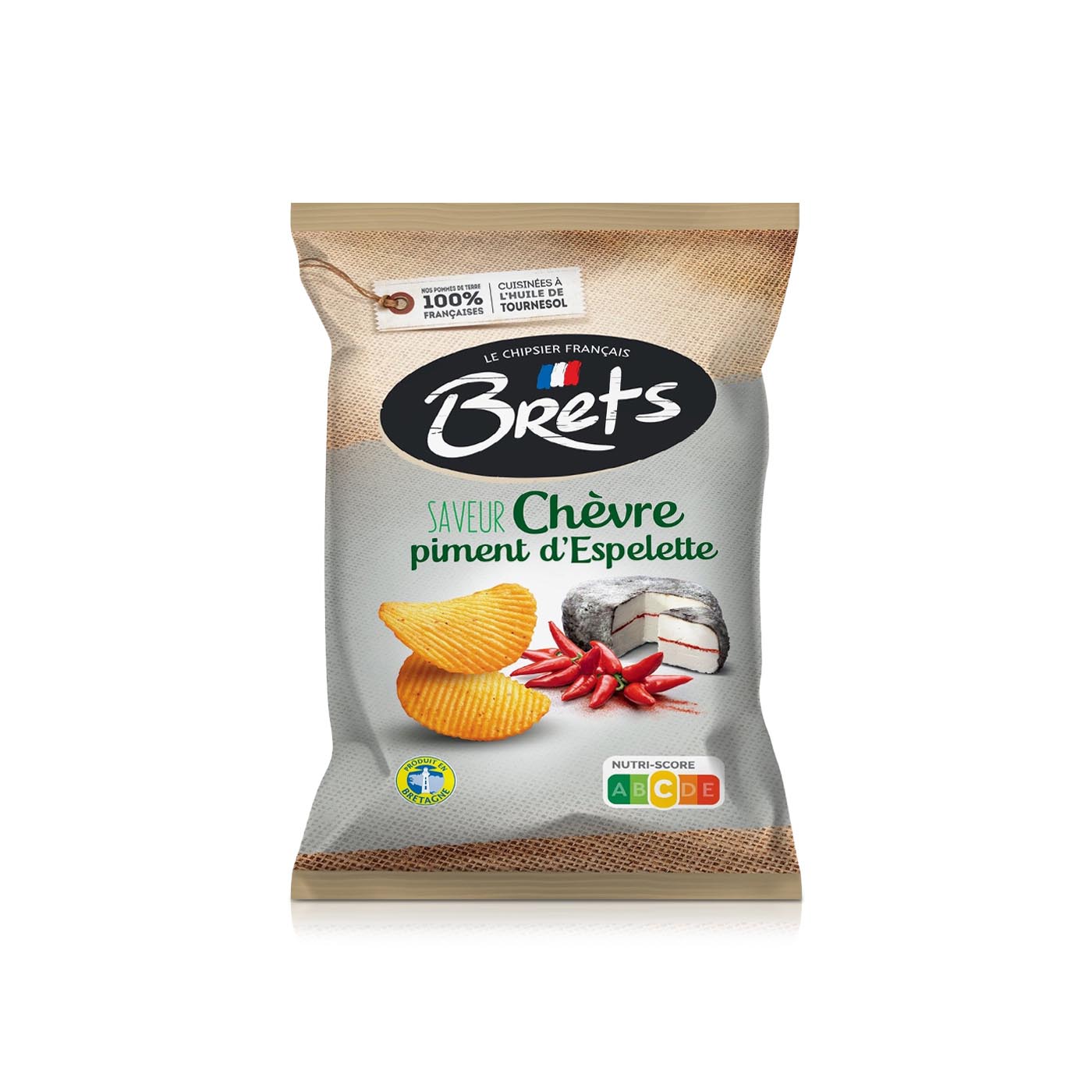 Bret's Cheese & Espelette Chips 125g