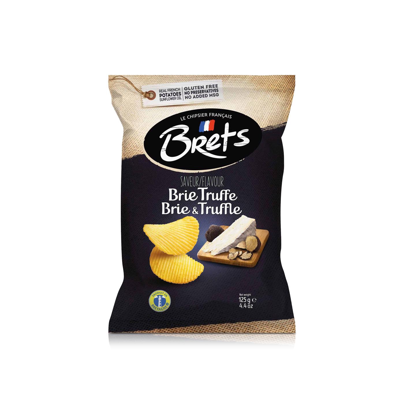 Bret's Brie & Truffle Chips 125g