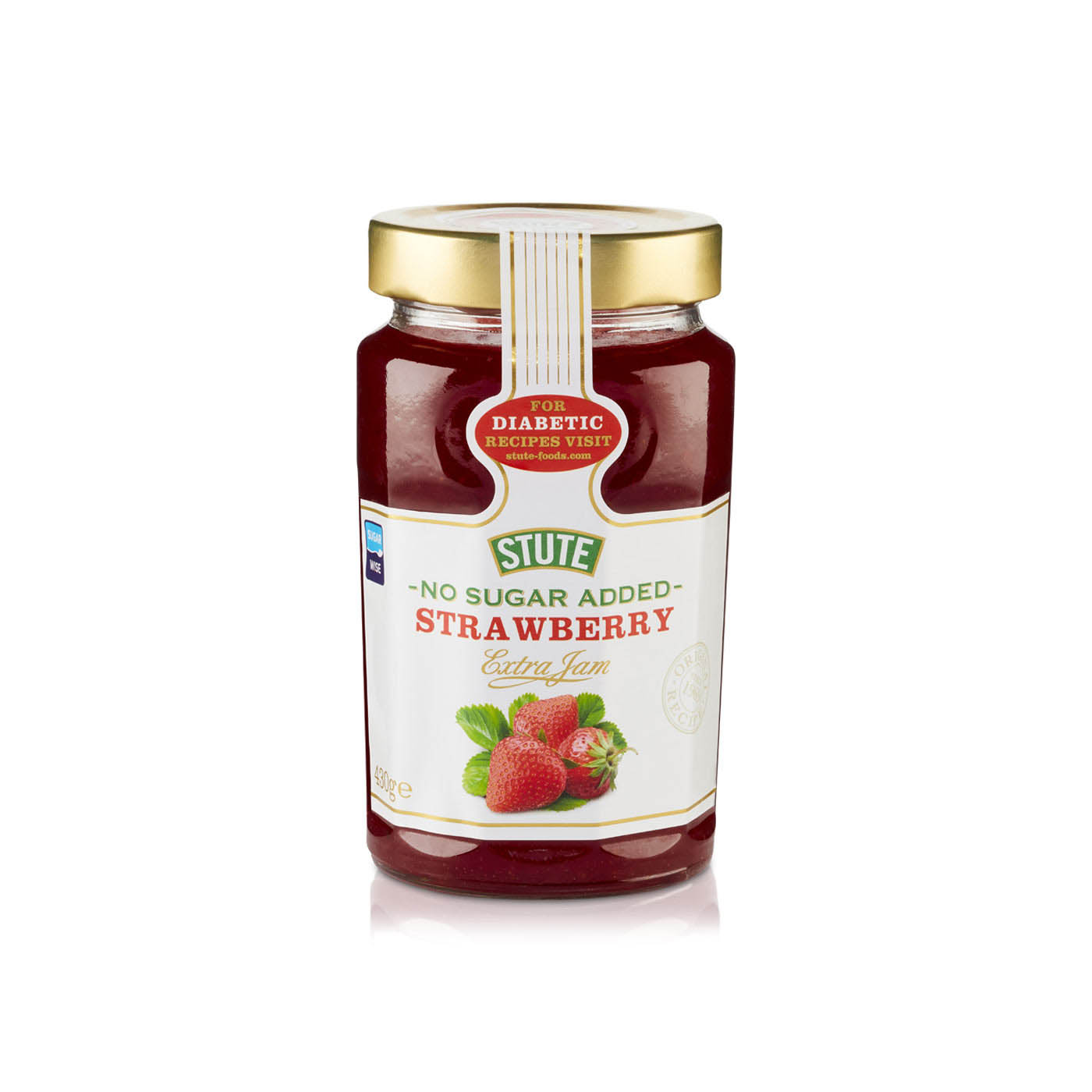 Stute Diabetic Strawberry Jam 150g