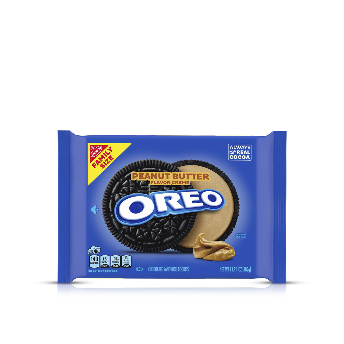 Oreo Peanut Butter Creme Cookies 482g