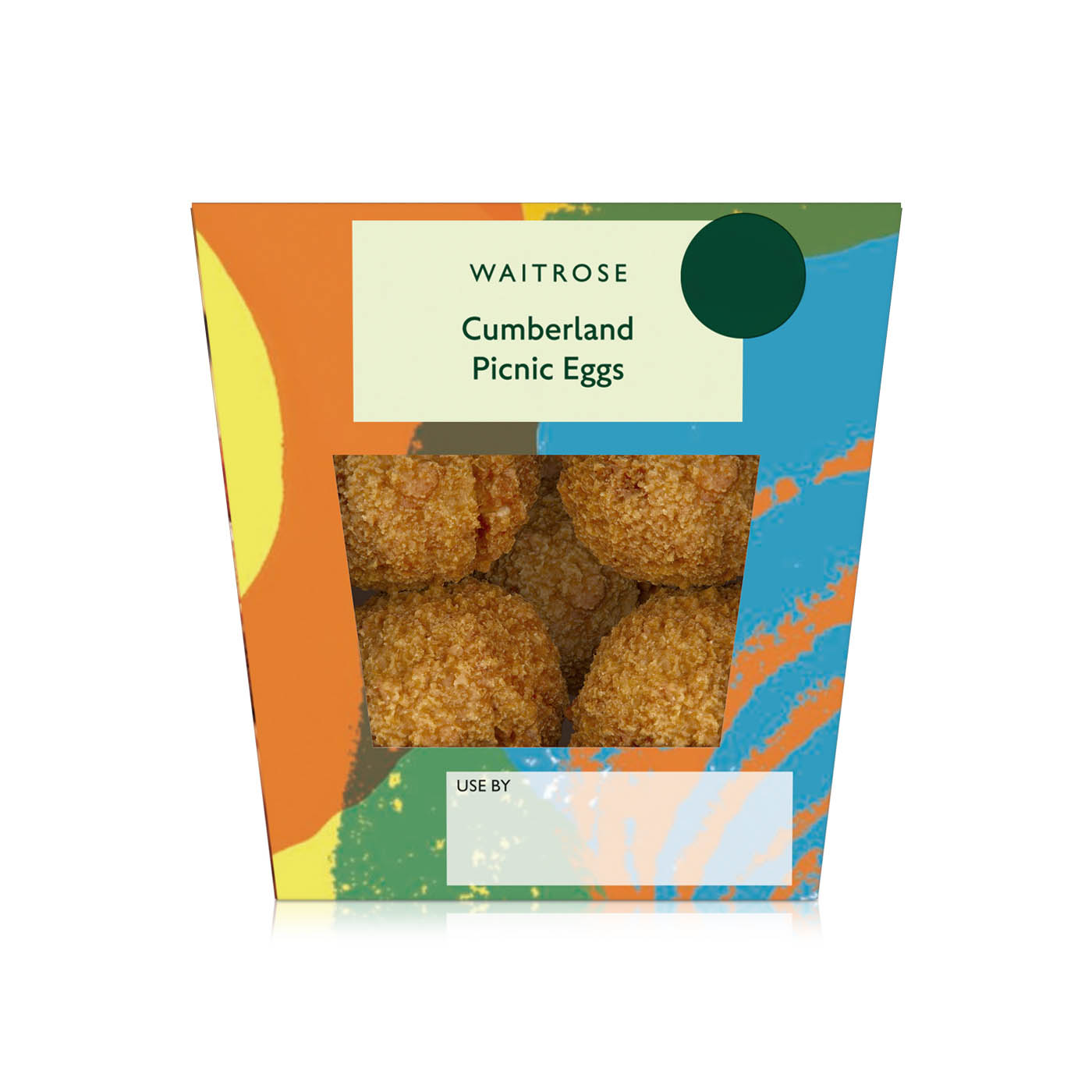 Waitrose Pork Cumberland Picnic Eggs in Savoury Golden Breadcrumbs 200g