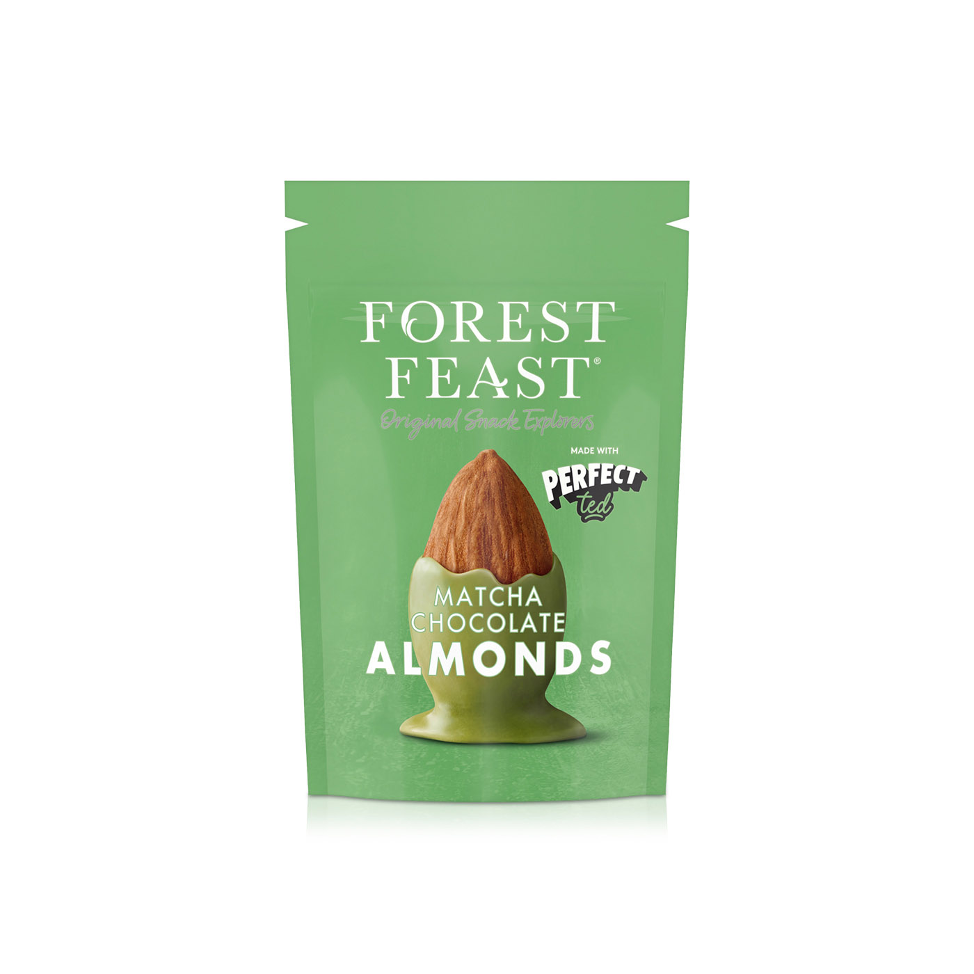 Forest Feast x PerfectTed Matcha Chocolate Almonds 120g