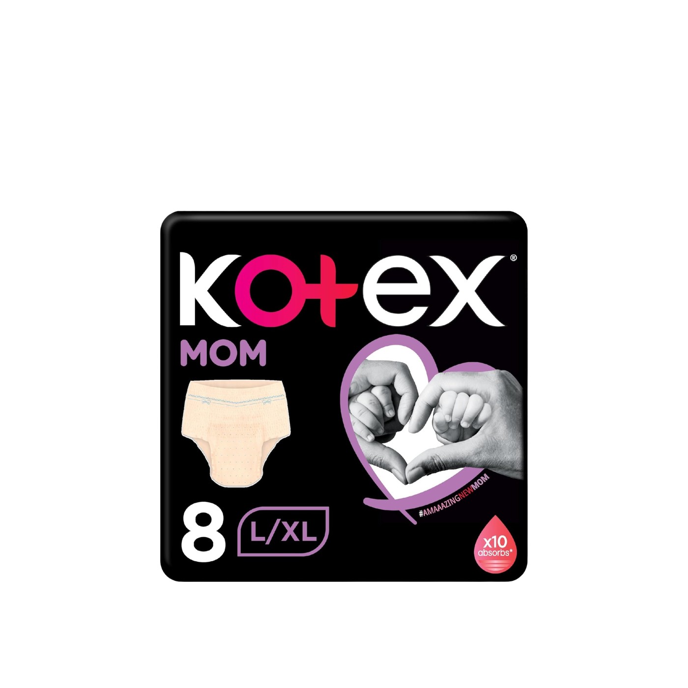 Kotex Mom Post-Birth Pants L/XL x 8