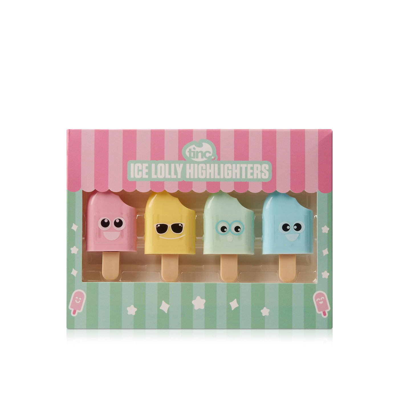 Tinc Ice Lolly Highlighter Set x 4