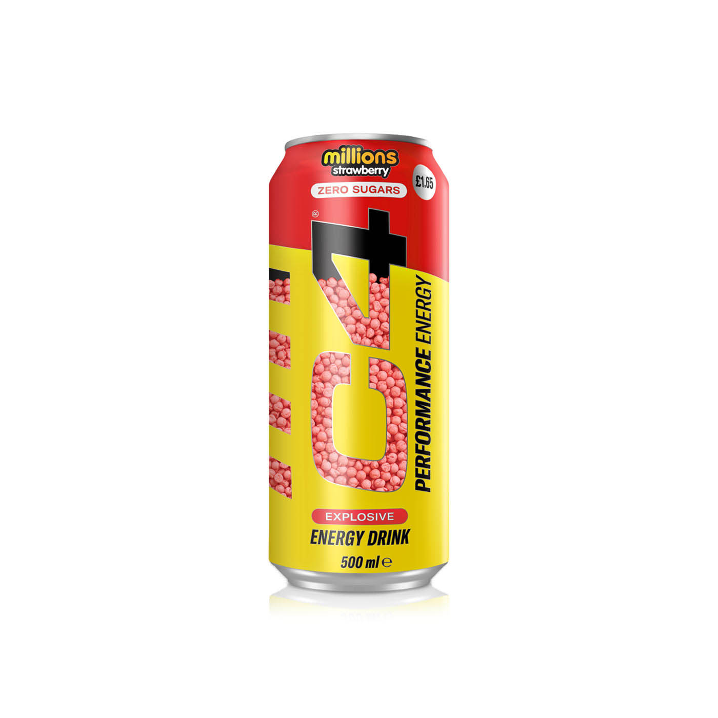 C4 Millions Strawberry Energy Drink 500ml