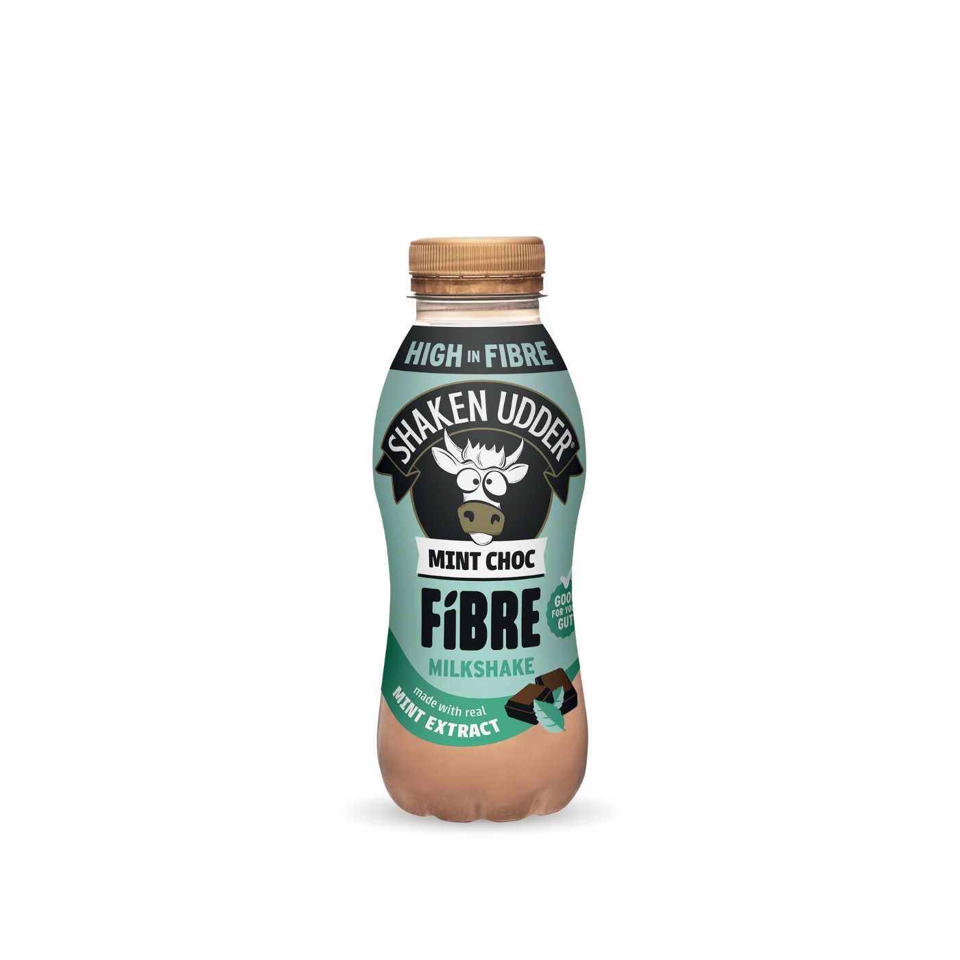 Shaken Udder Fibre Mint Choc 330ml